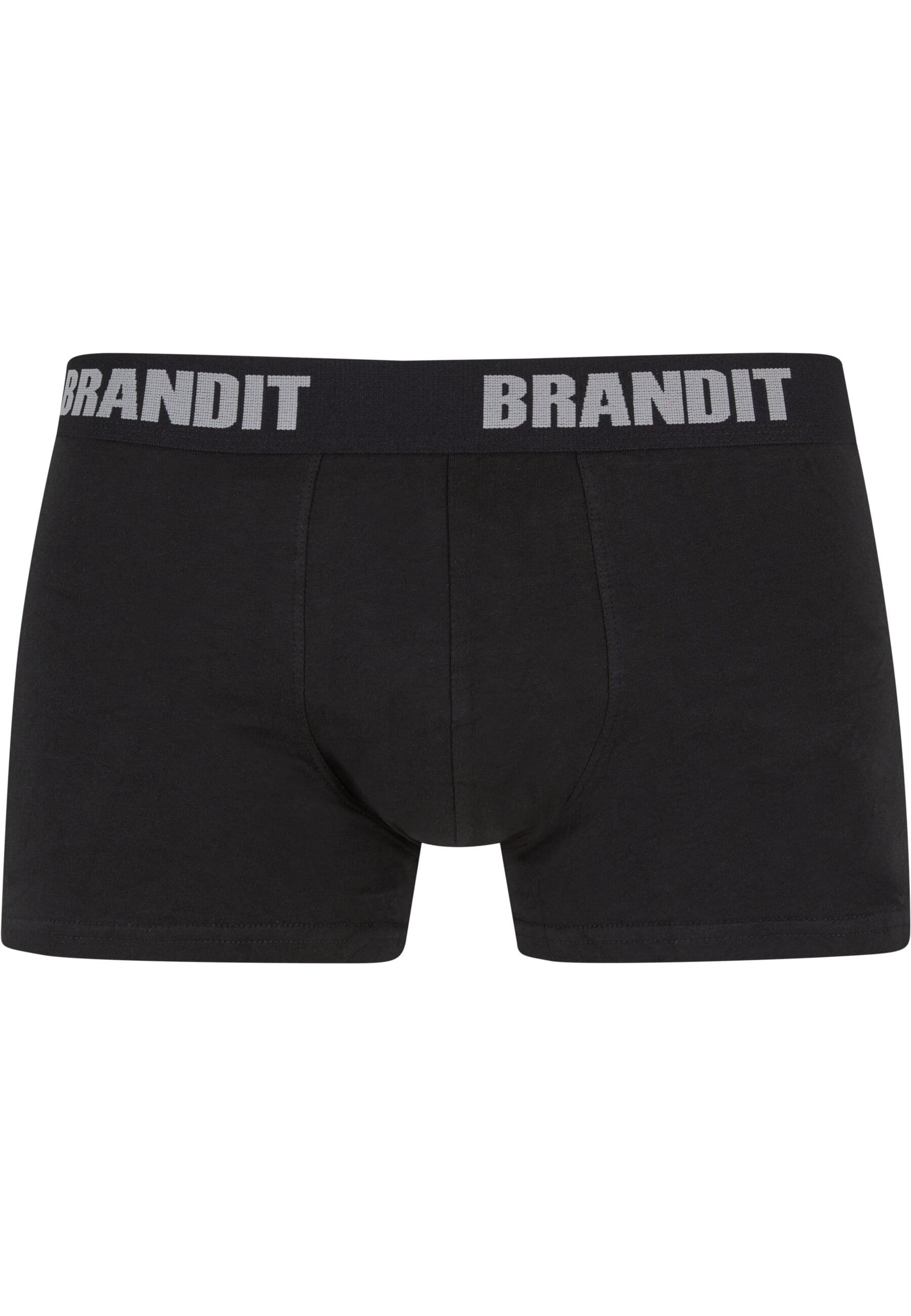 Brandit Boxershorts "Brandit Herren Boxershorts Logo 2er Pack" 1 Stk. günstig online kaufen