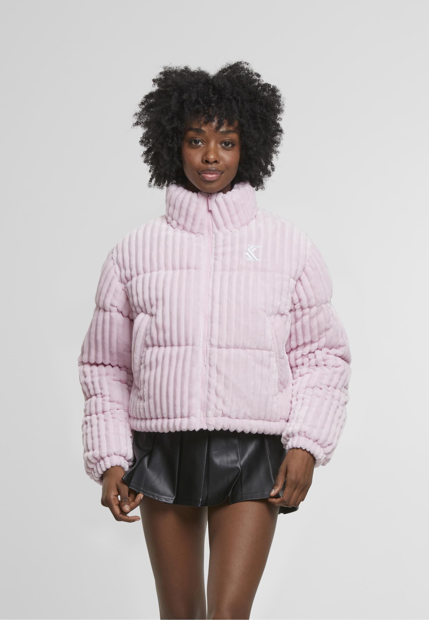 Karl Kani Cordjacke »Karl Kani Og K Corduroy Short Puffer Jacket«, (1 St.), ohne Kapuze