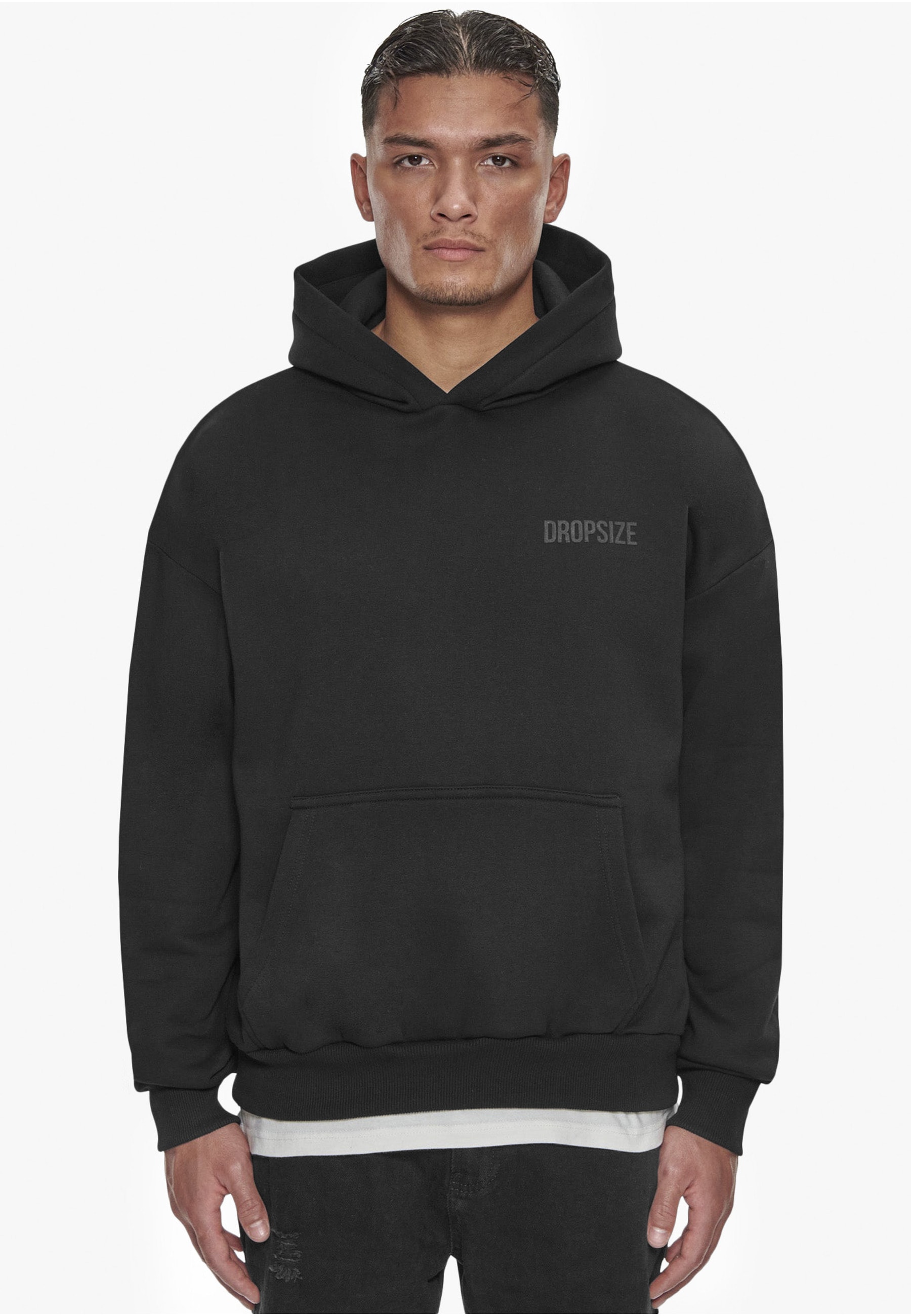Dropsize Kapuzensweatshirt »Dropsize Herren Dropsize Heavy Oversize HD Print Hoodie«, 1 Stk.
