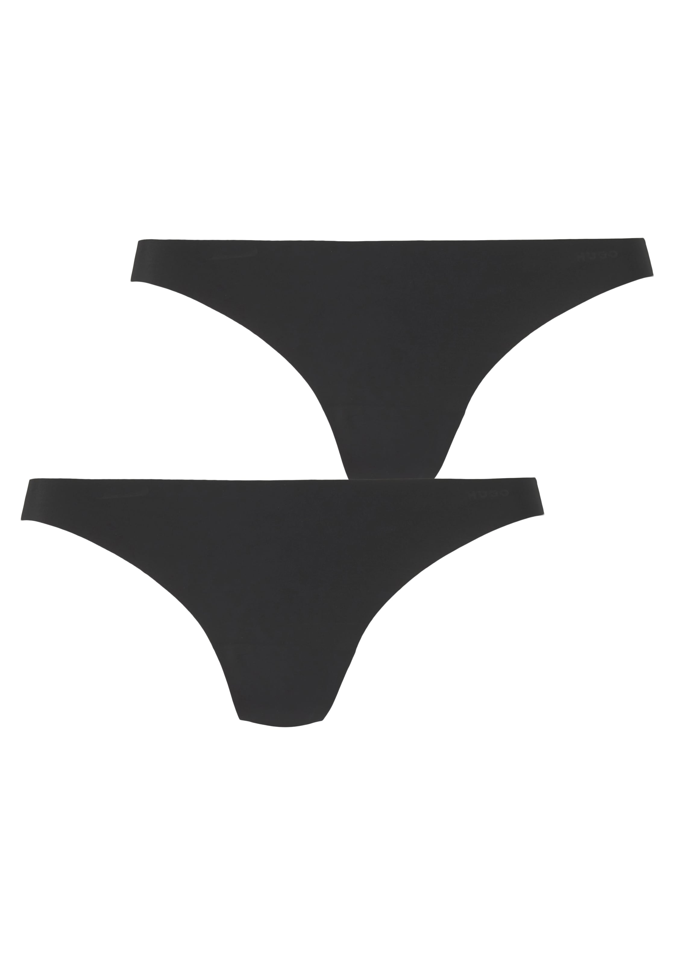 HUGO Underwear String "TRIPLET THONG C.CUT", (Packung), mit Markenlabel