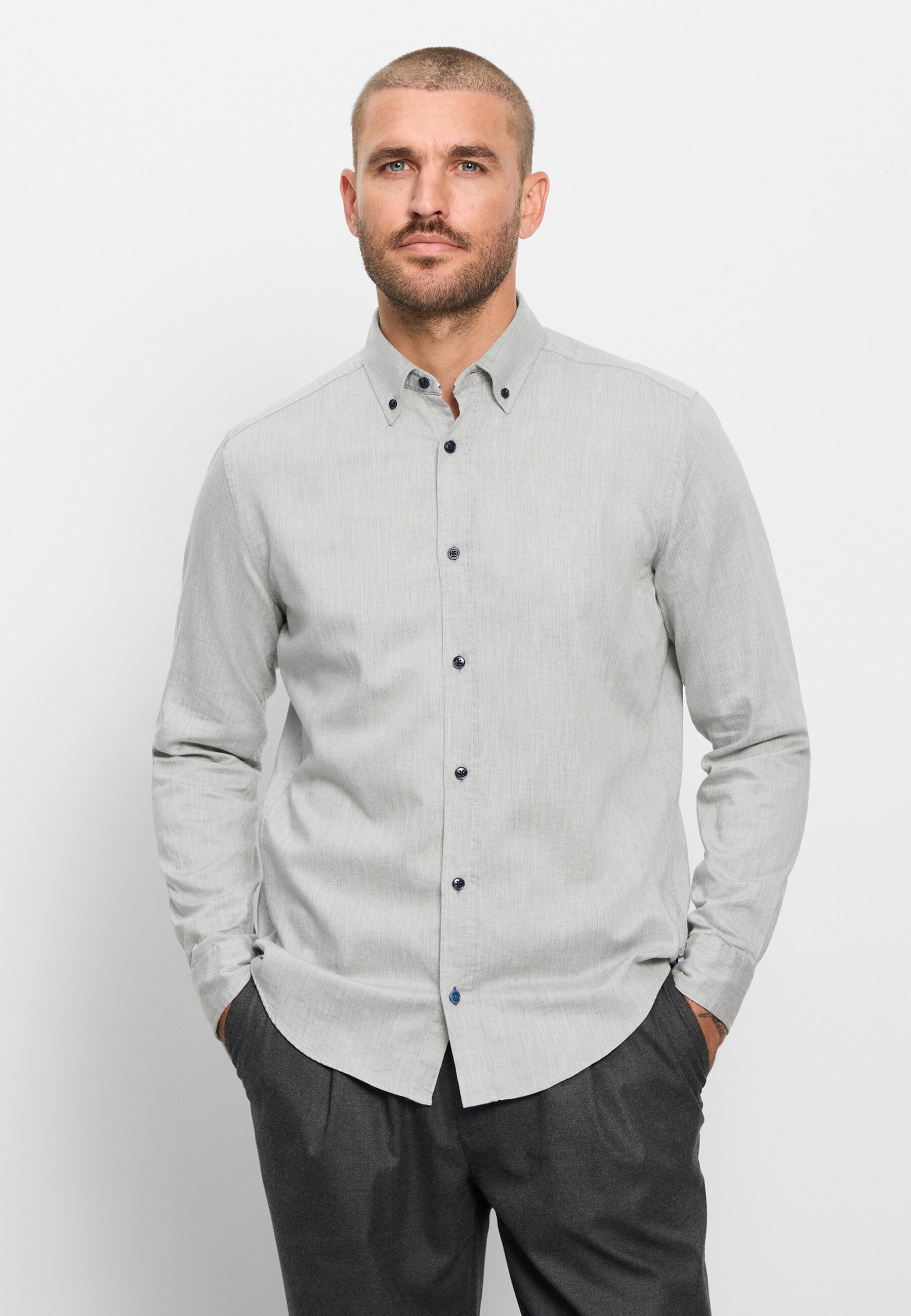 OLYMP "OLYMP Casual, Regular Fit, Button-down"