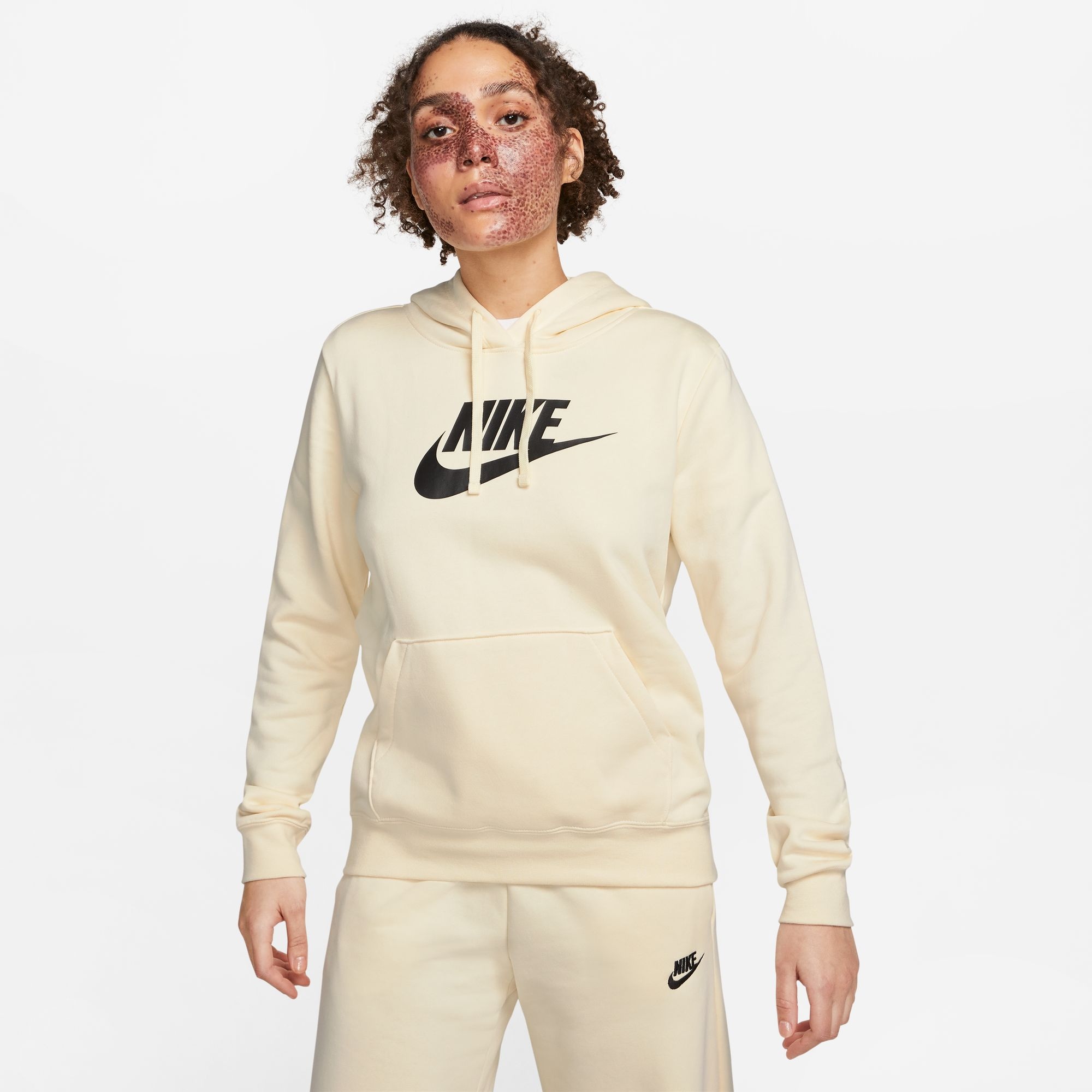Nike Sportswear Kapuzensweatshirt "Club Fleece Womens Logo Pullover Hoodie"