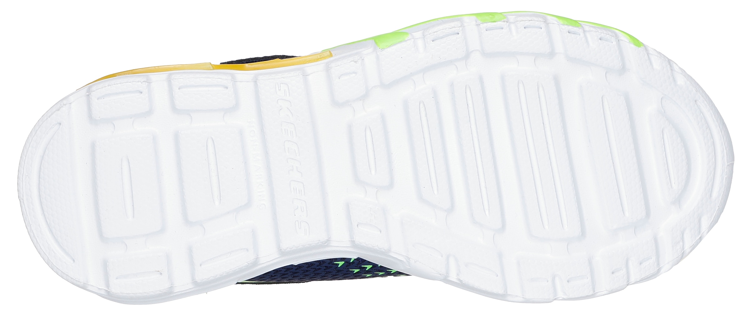 Skechers Slip-On Sneaker »FLEX-GLOW 3.0«  , Sneaker, Klettschuh, Kindergartenschuh mit auffälliger Sohle