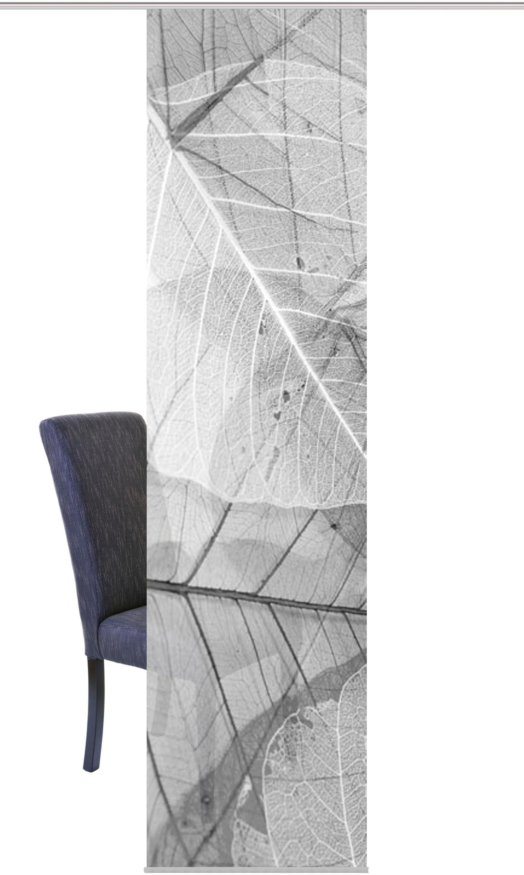 HOME WOHNIDEEN Schiebegardine "BLATTARI" Paneelwagen 1 Stk. tlg. HxB: 245x6 günstig online kaufen