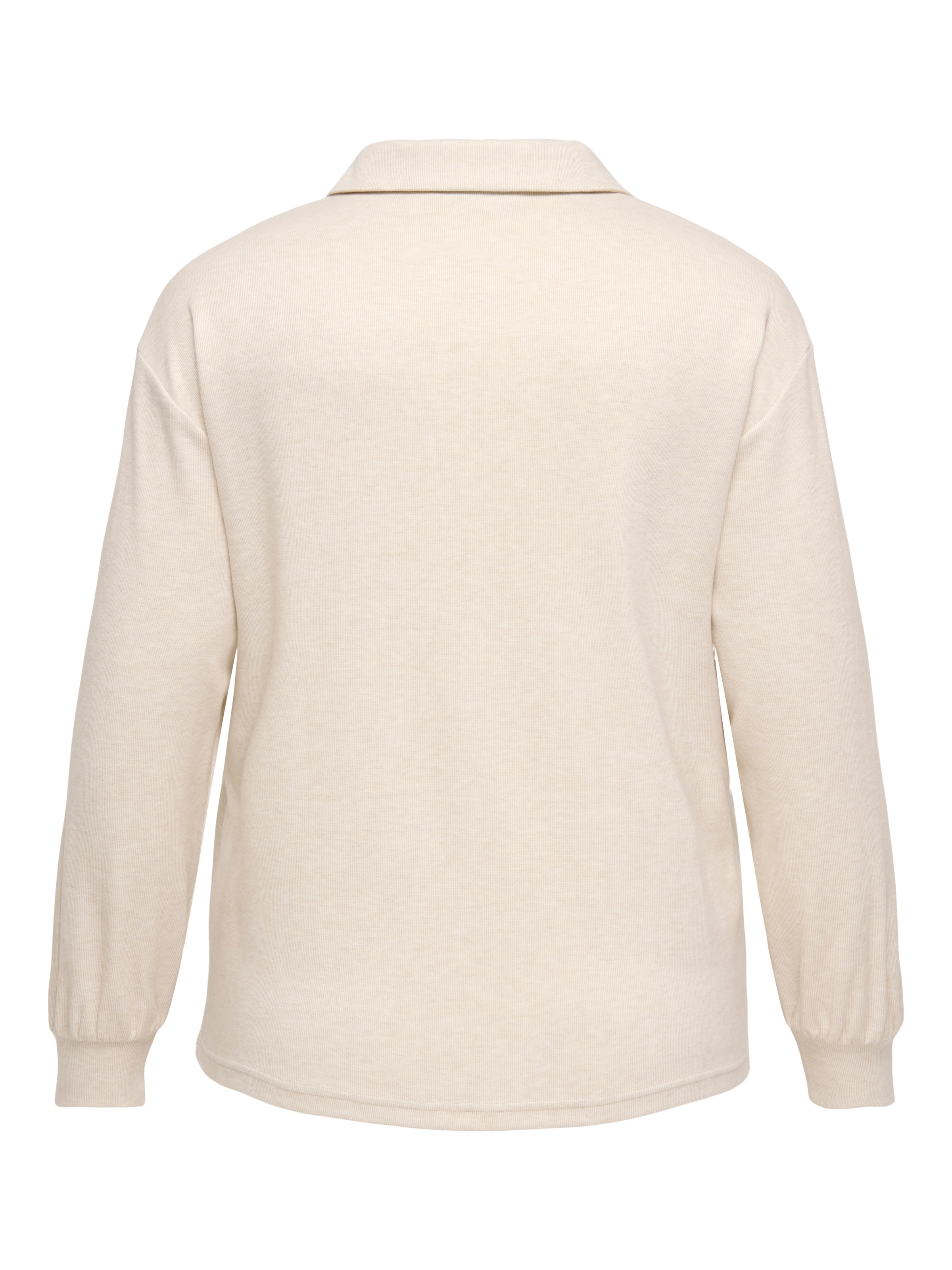 ONLY CARMAKOMA Langarm-Poloshirt "CARGRETCHEN LS POLOCOLLAR BLOUSE JRS" günstig online kaufen