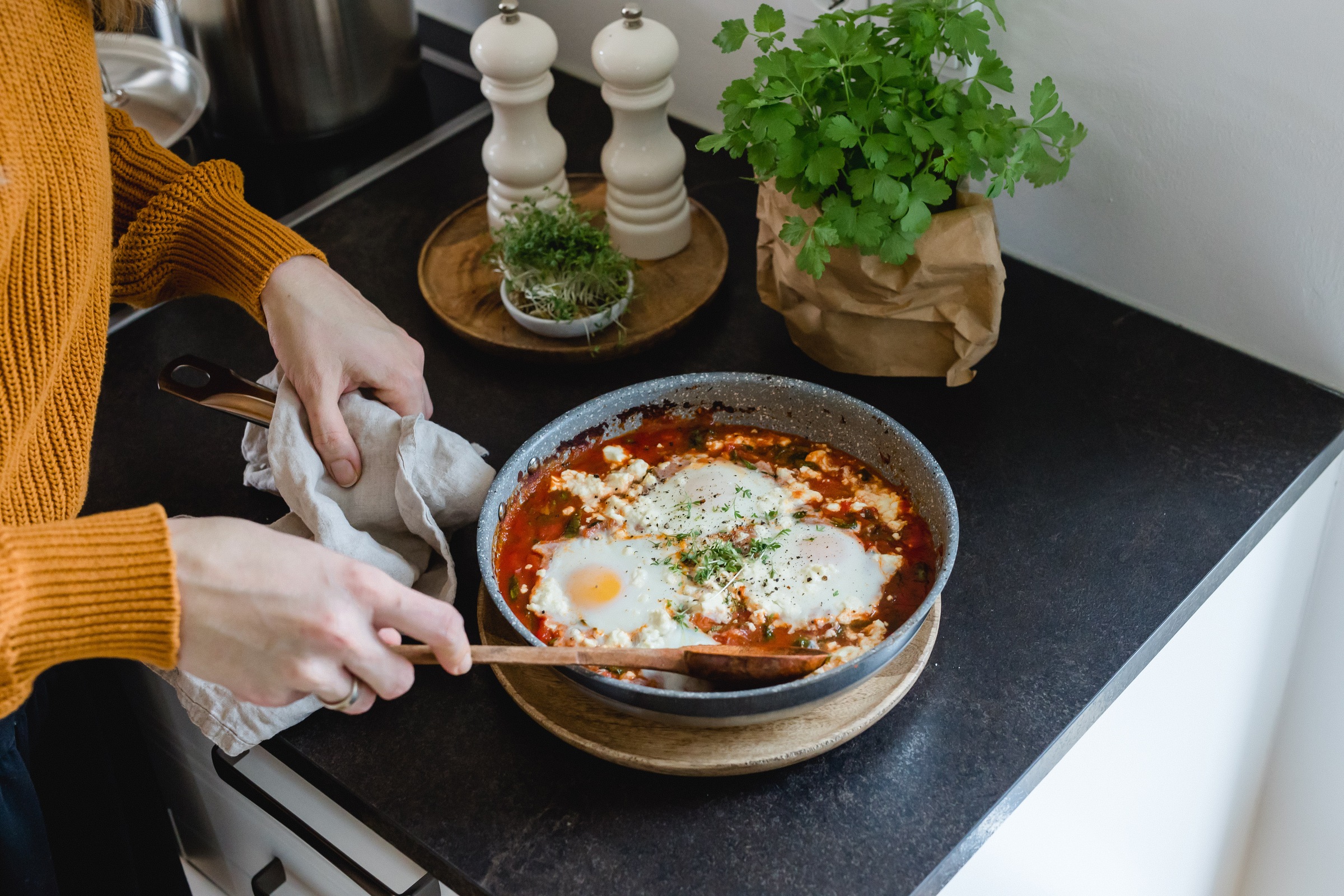 MÄSER Bratpfanne "Professional" Edelstahl 18/10 Set, 1 Stk. tlg. günstig online kaufen