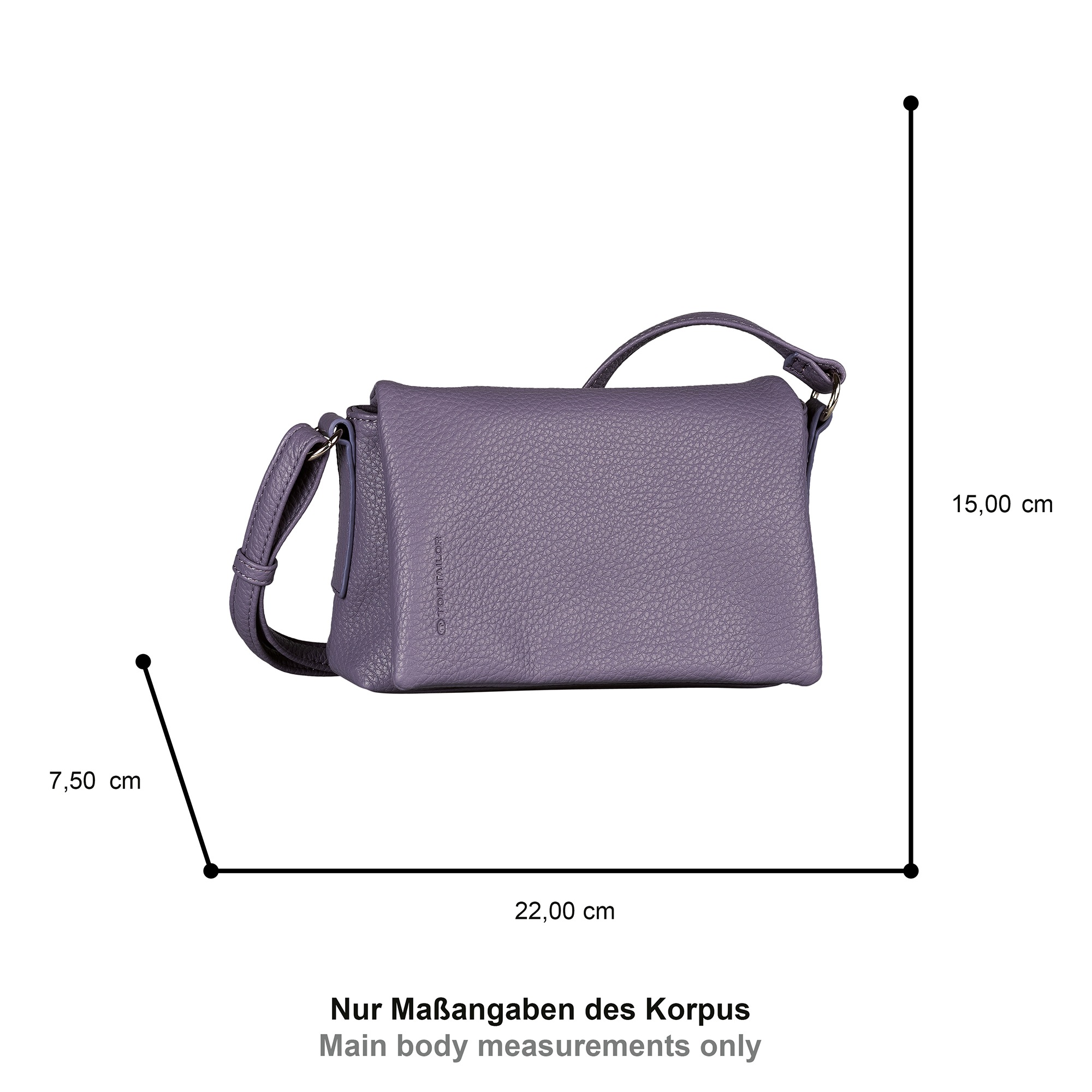 TOM TAILOR Umhängetasche "Lissi" besonders weiches Material lässig fallend günstig online kaufen