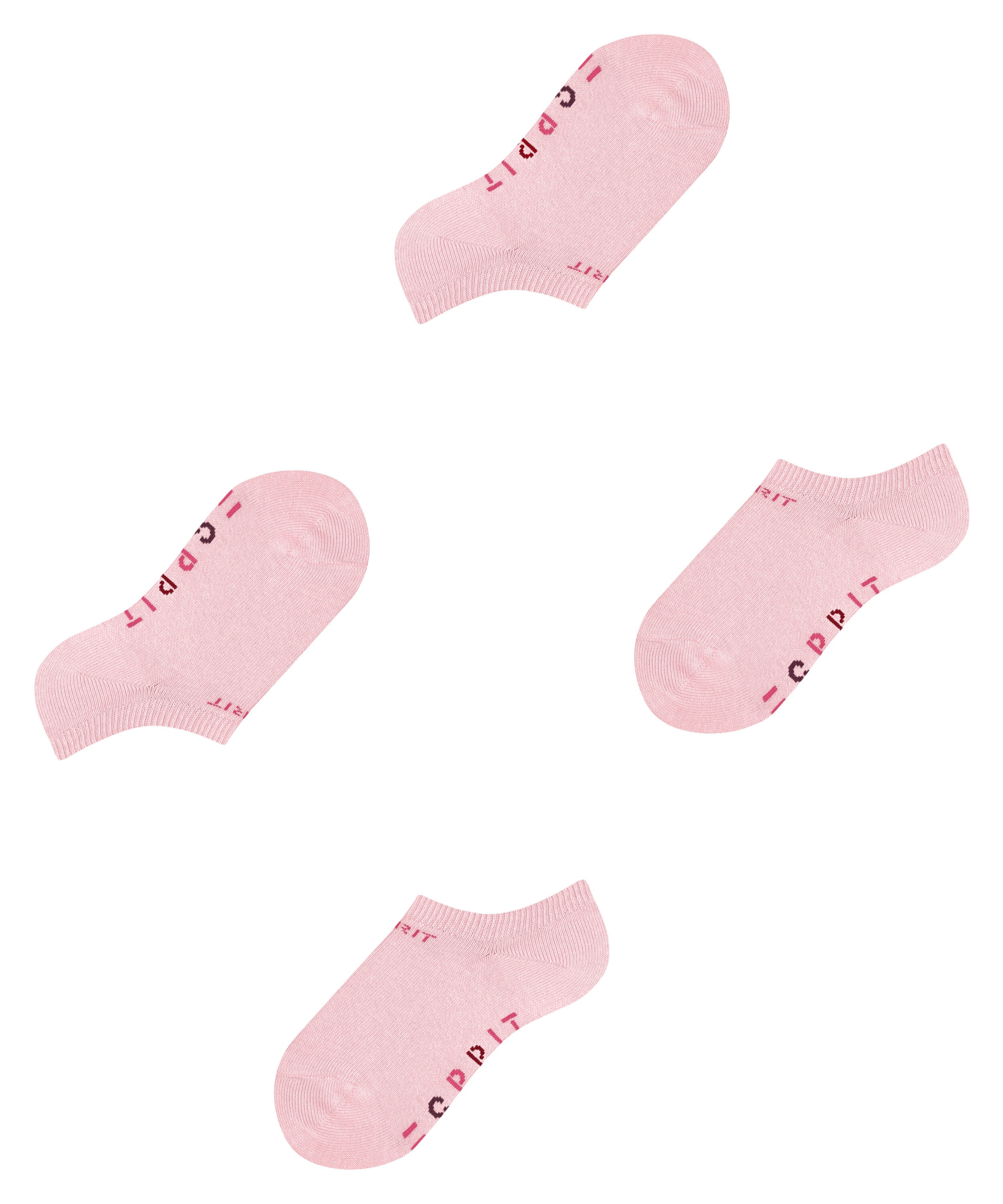 Esprit Sneakersocken »Foot Logo« 2 Paar,  verstärkt, knöchelfrei, Cotton-Mix