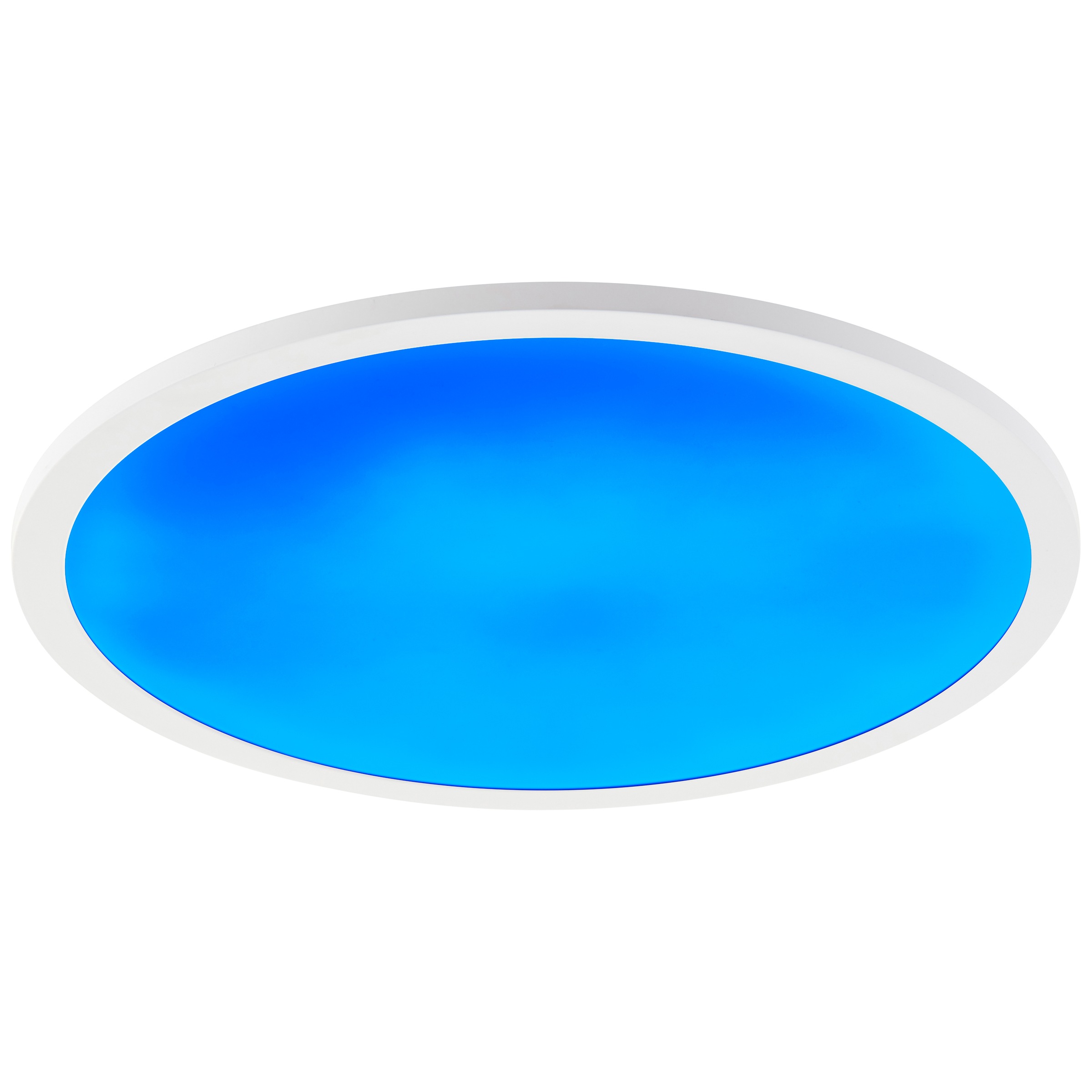 Brilliant LED Deckenleuchte »Briston«, Ø 42 cm, 1900 lm, 3000-6500 K, IC-RGB, dimmbar, Aluminium, weiß