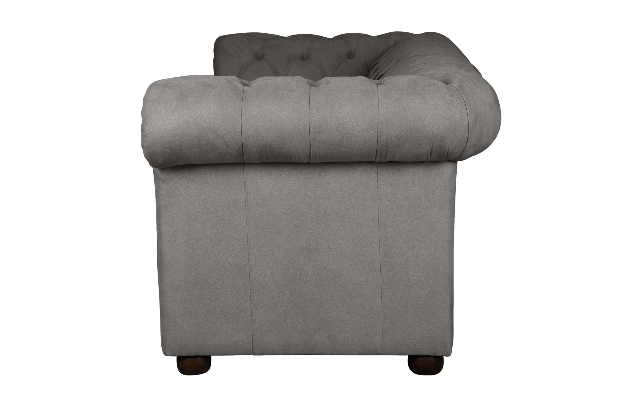 Home affaire 2-Sitzer »CHARENTE, Chesterfield-Sofa, Wellenfederung, Maße: B/T/H: 147/89/74 cm«, mit edler Knopfheftung und typischen Armlehnen