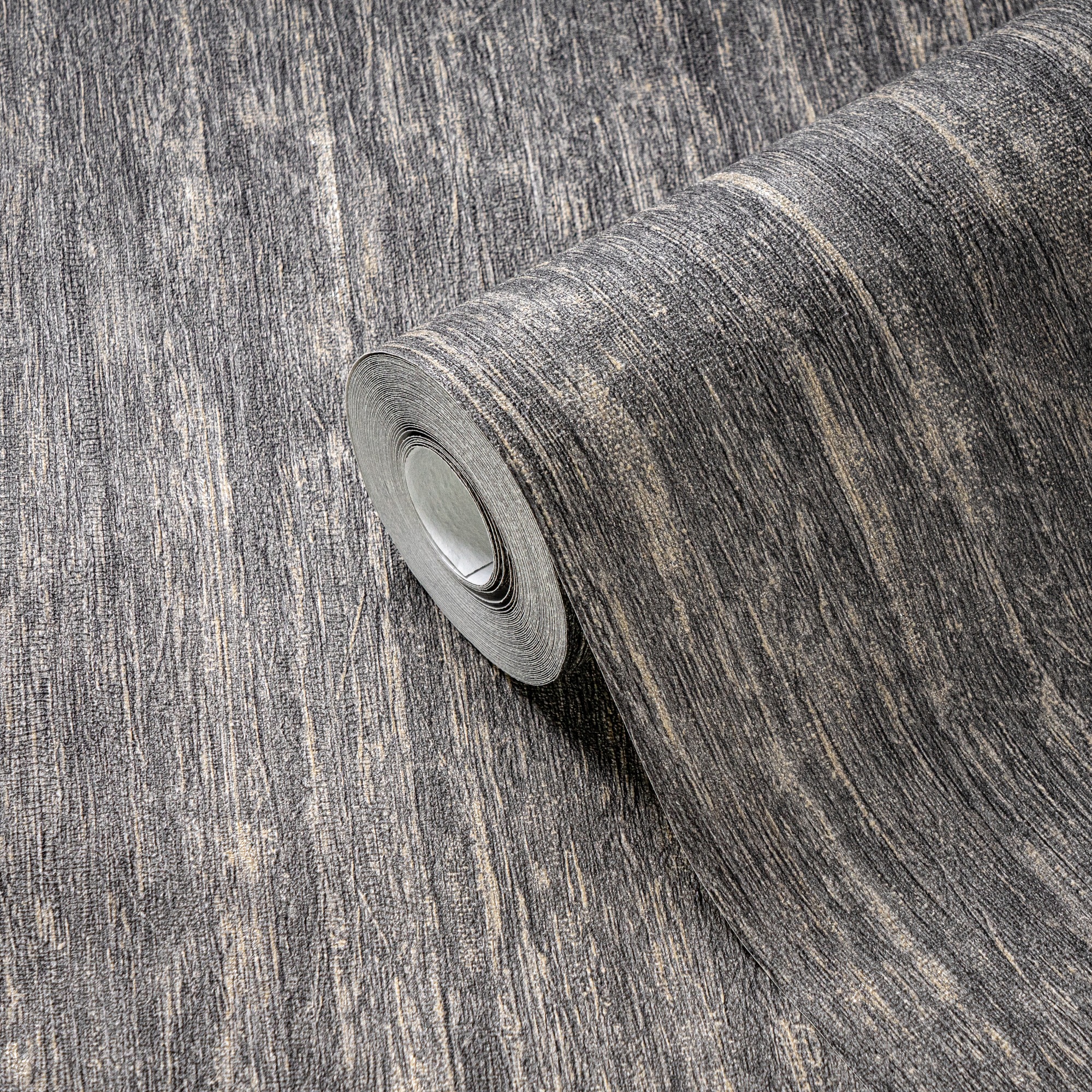living walls Vliestapete »Smart Surfaces Holz-Optik Tapete Mustertapete Struktur-Optik Natur«, leicht glänzend, Vliestapete Metallic-Effekt für Schlafzimmer Küche Wohnzimmer Holz
