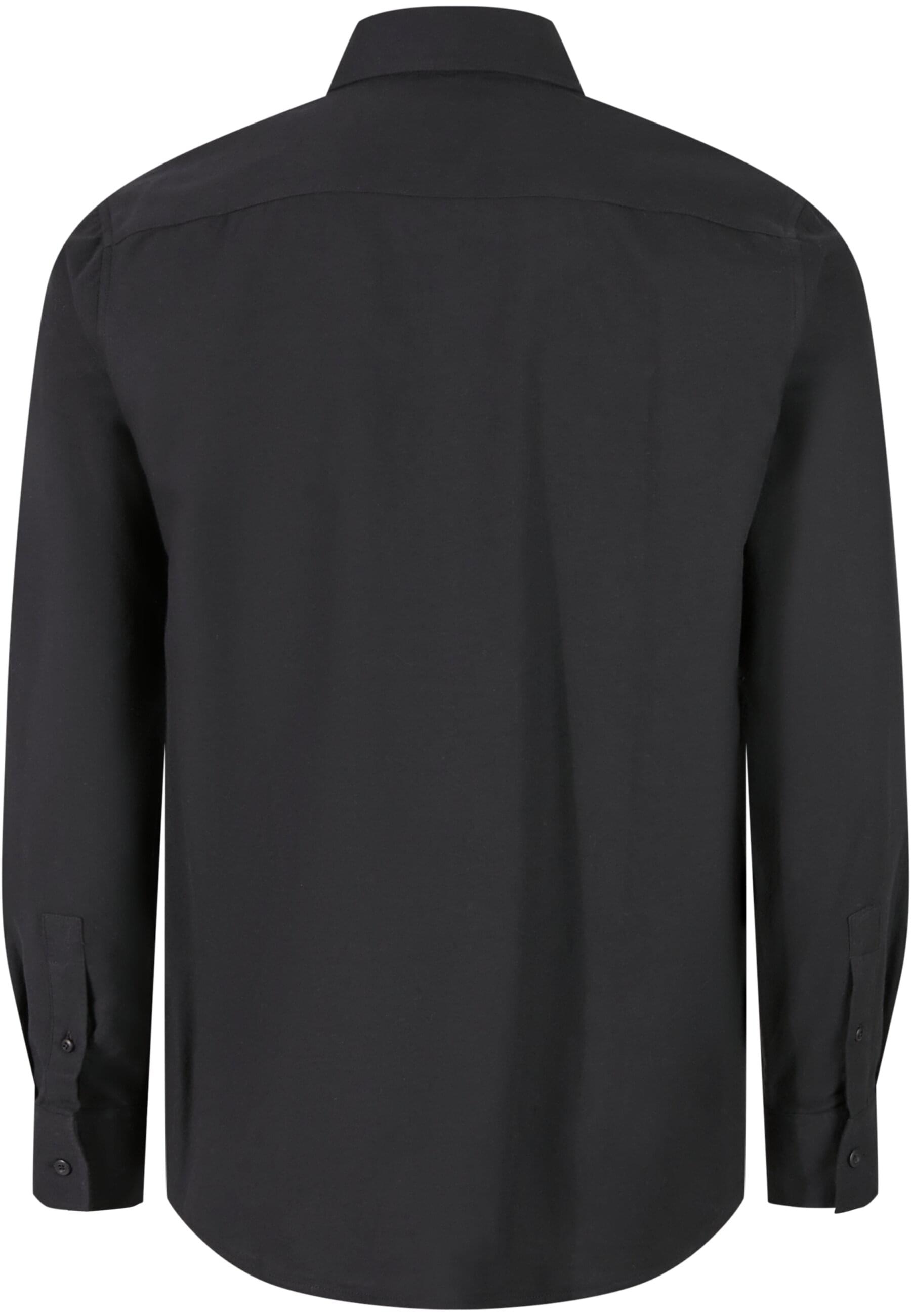 URBAN CLASSICS Langarm-Poloshirt »Urban Classics Herren Flanell Shirt«, (1 tlg.)