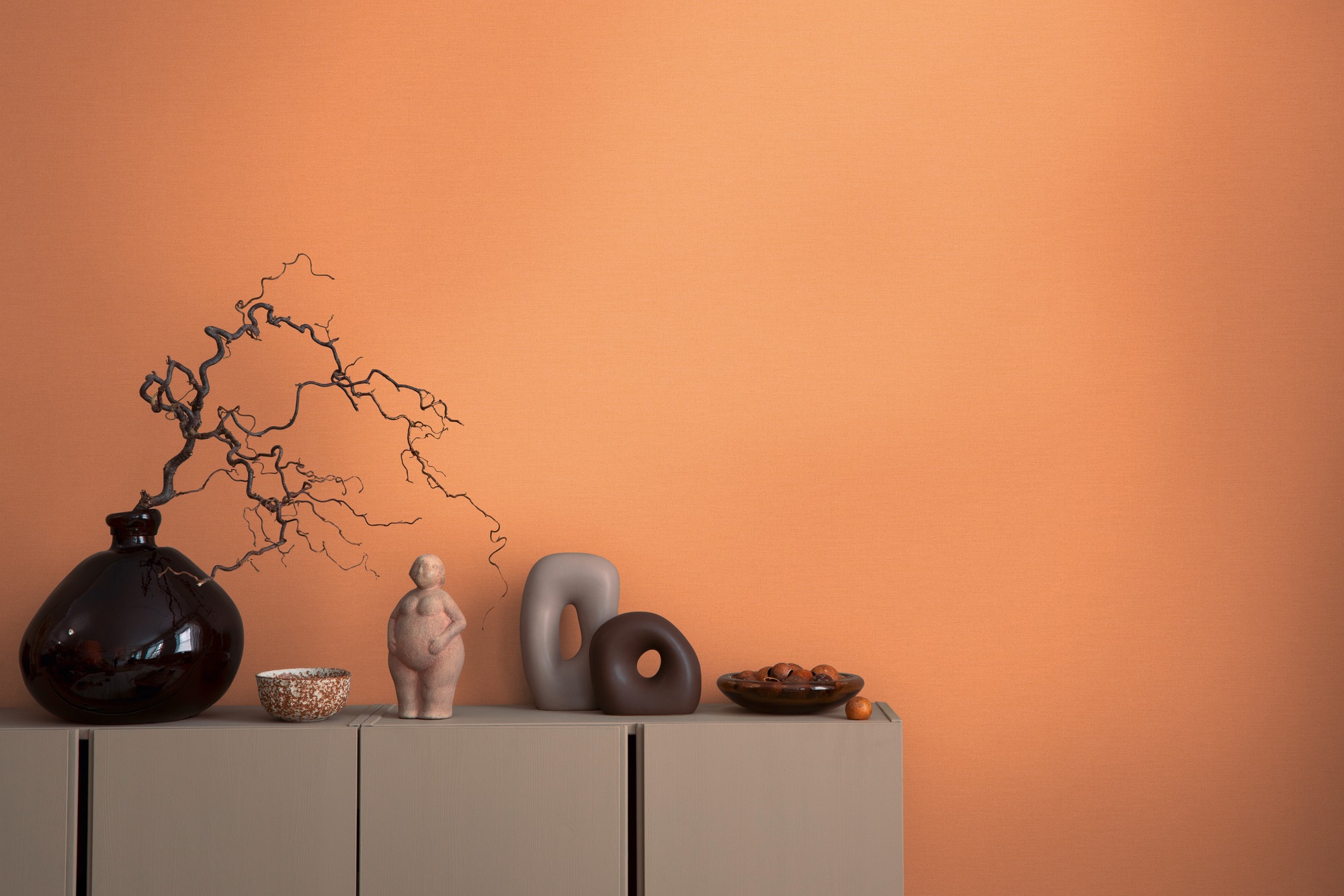 living walls Vliestapete »Botanik-Tapete Bunt Dschungel-Mustertapete« matt glatt