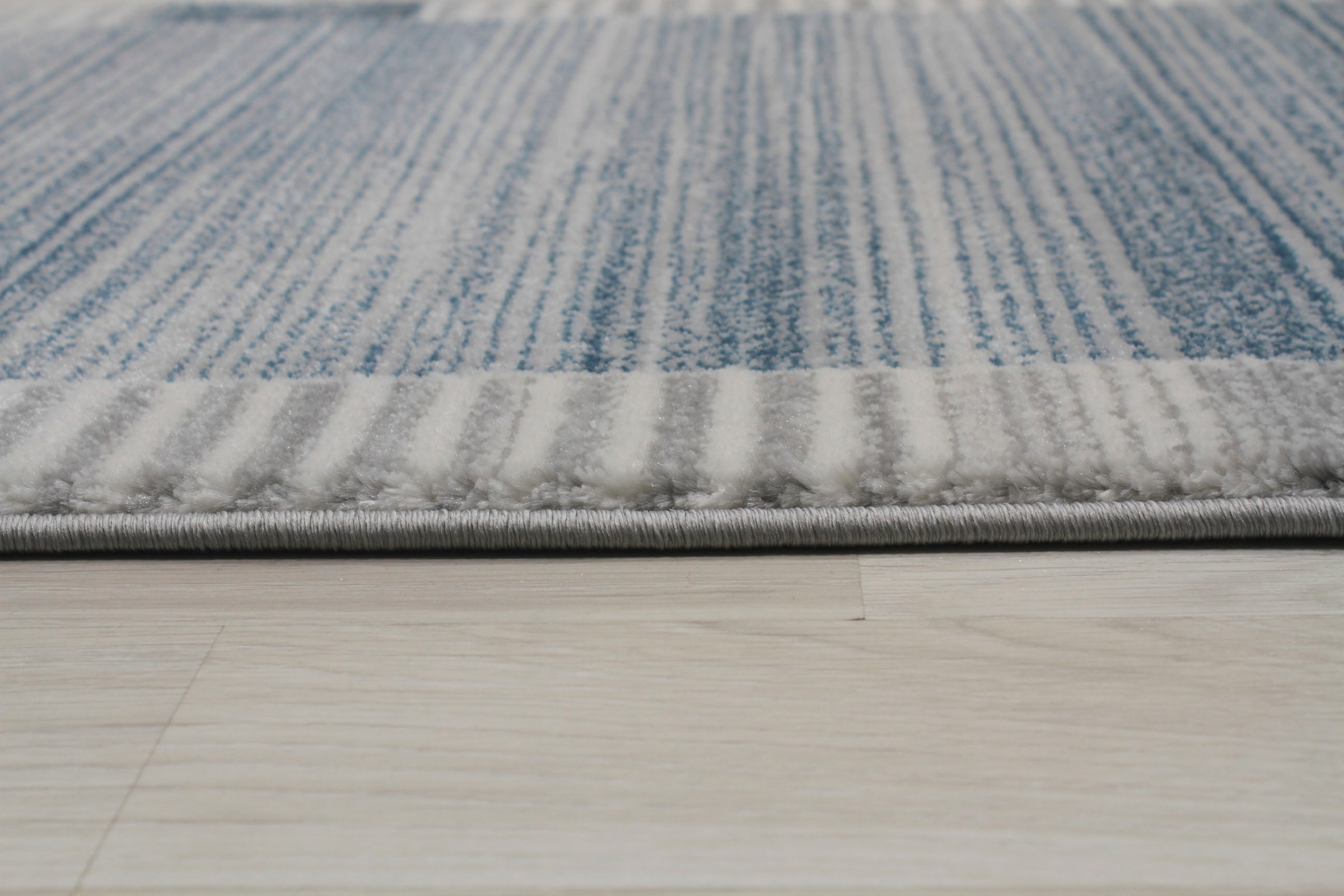 my home Teppich »Madita«, rechteckig, 24 mm Höhe, mit Bordüre, modern, geeignet für Fußbodenheizung