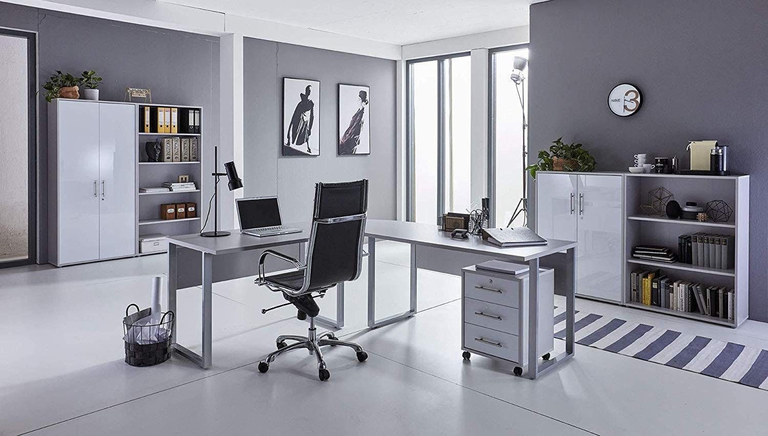 BMG Möbel Büromöbel-Set »Tabor Office 1«, (Set, 8 tlg.)