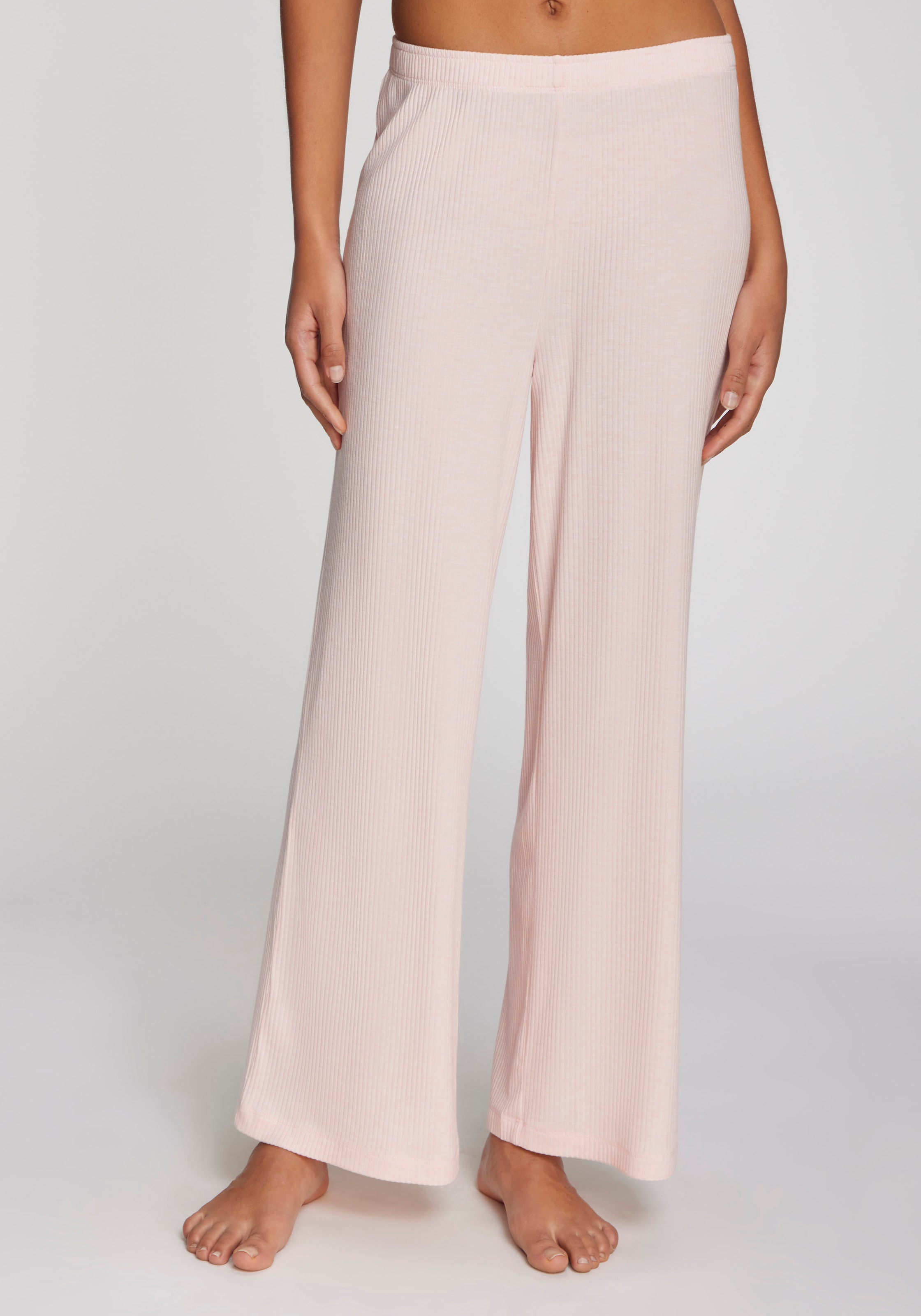 s.Oliver Pyjamahose aus weicher Rippqualität günstig online kaufen