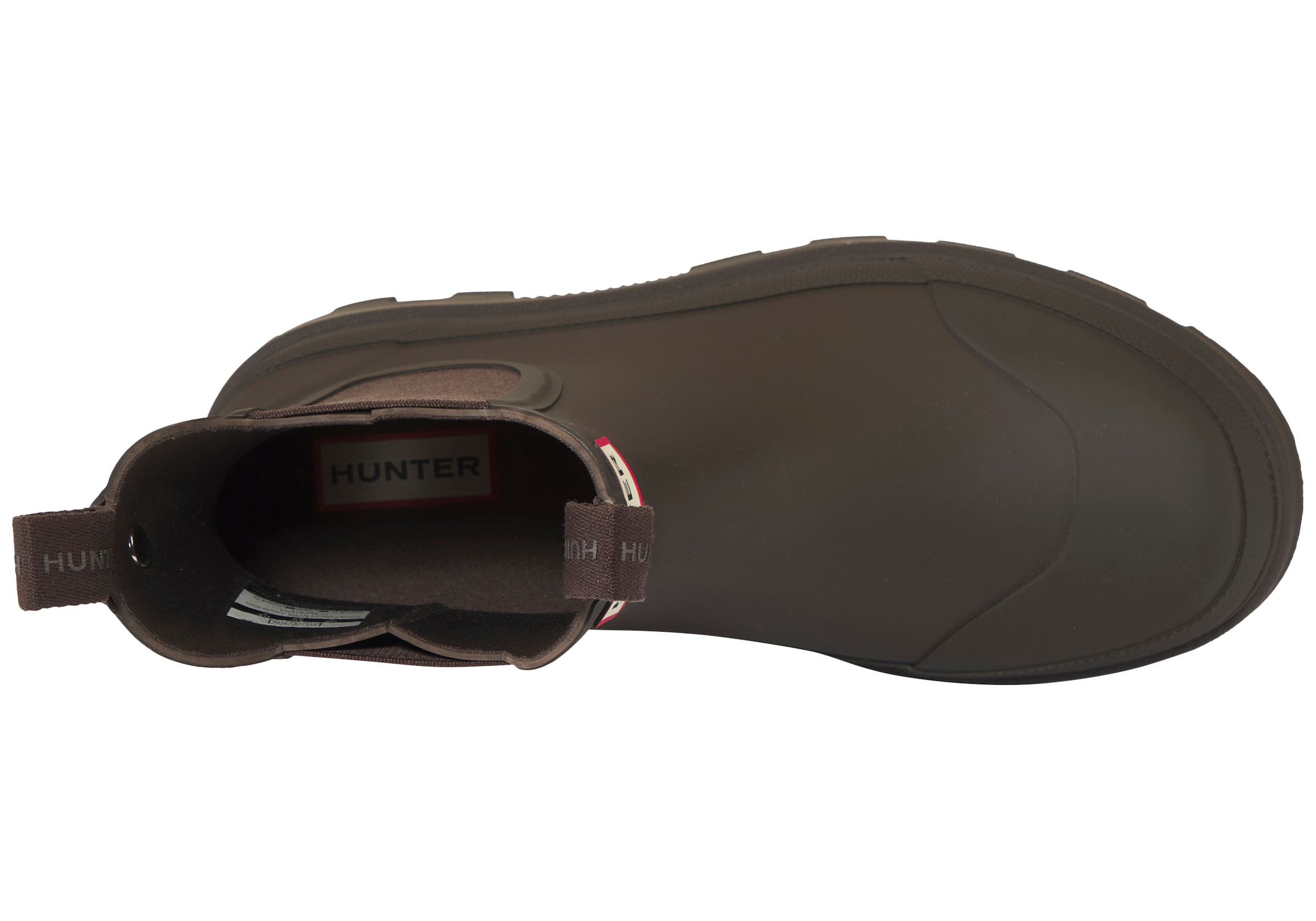 Hunter Gummistiefel »UNISEX ELEMENTS ELASTIC CHELSEA BOOT«  wasserdicht, Elastikeinsätze an den Seiten, Chunky Sohle