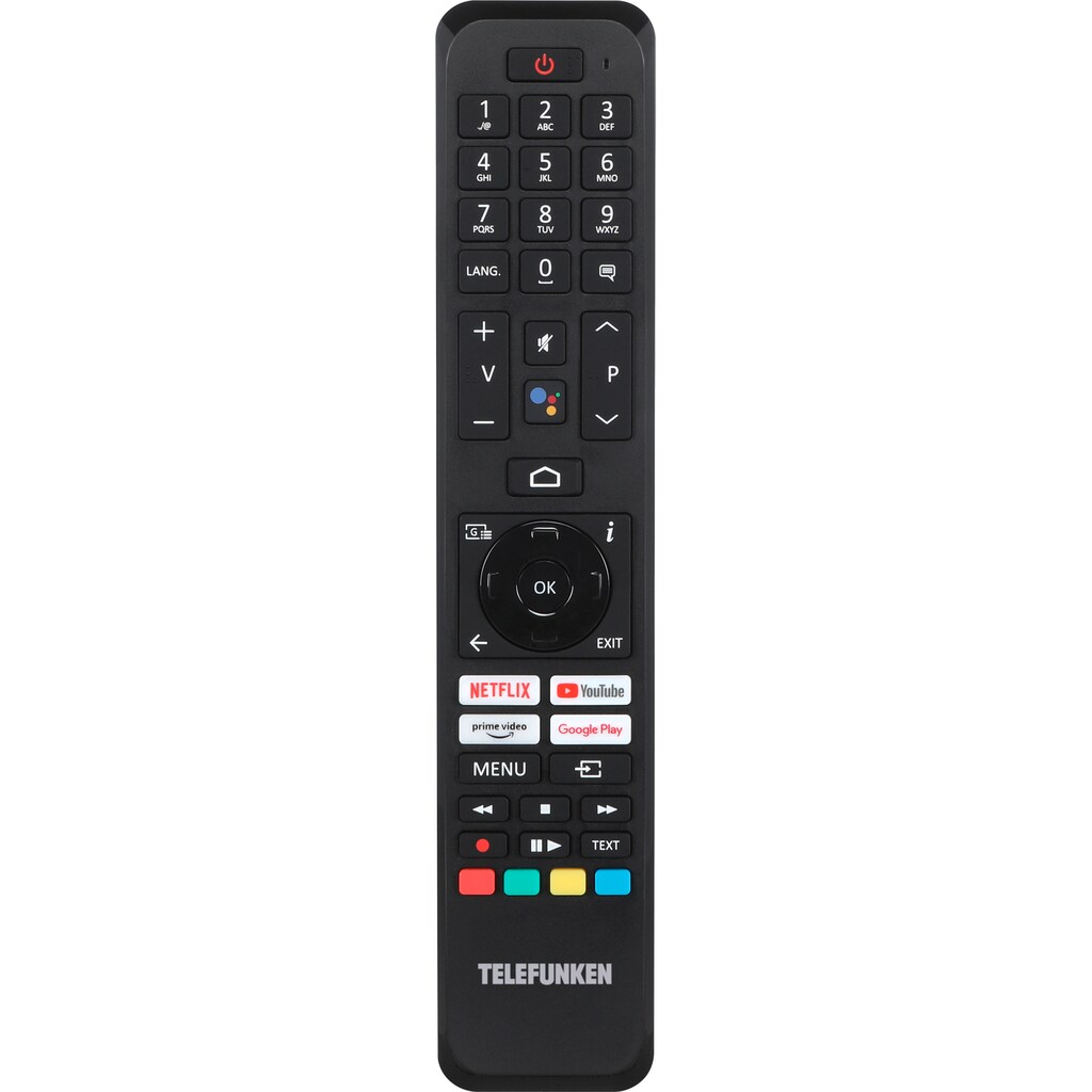 Telefunken QLED-Fernseher »D65Q660M2CW«, 164 cm/65 Zoll, 4K Ultra HD, Smart-TV