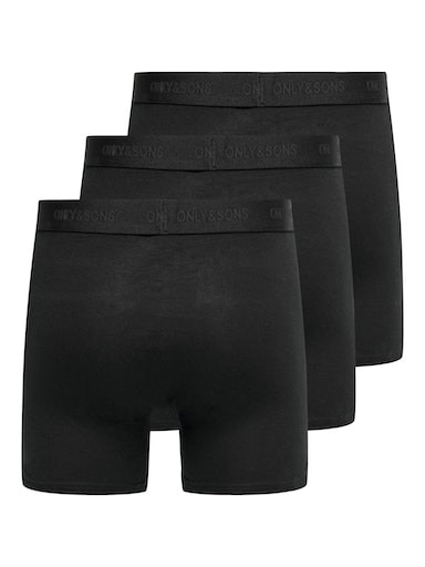 ONLY & SONS Trunk »ONSFITZ SOLID BLACK TRUNK 3PACK NOOS«, (Packung, 3 St.)