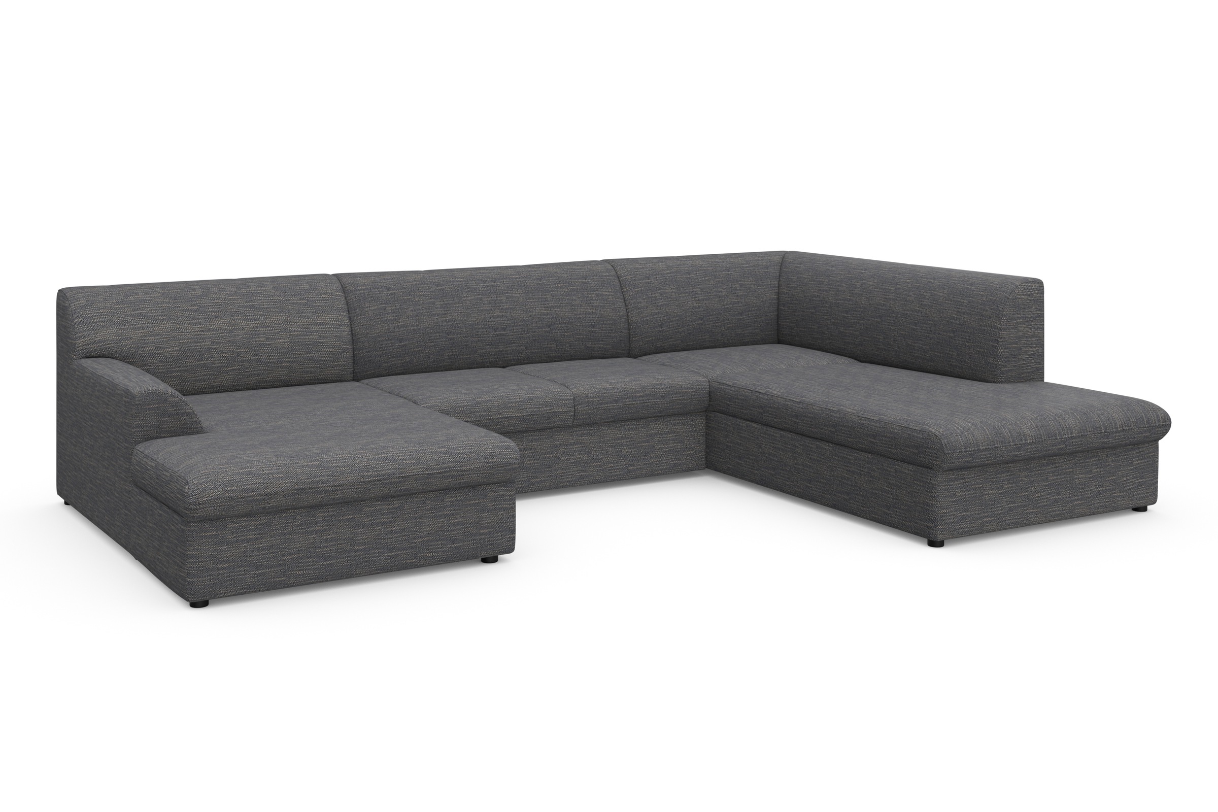 Thumbnail - DOMO collection Wohnlandschaft "Topper, elegant und zeitlos, komfortabel, U-Form" wahlweise mit Bettfunktion