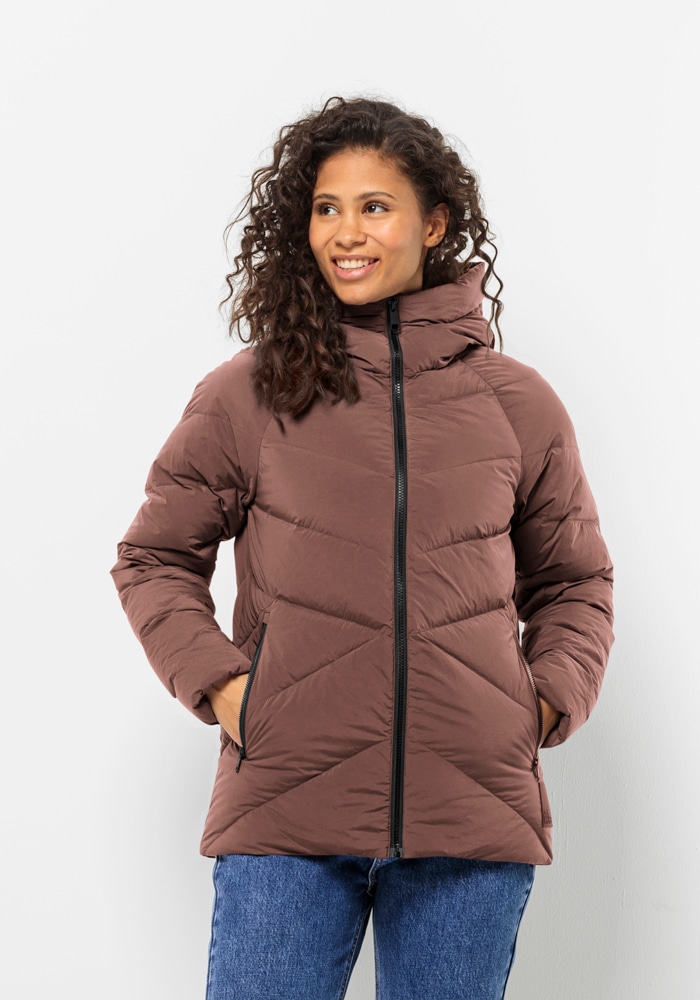 Jack Wolfskin Daunenjacke "MARIENPLATZ JKT W", mit Kapuze günstig online kaufen