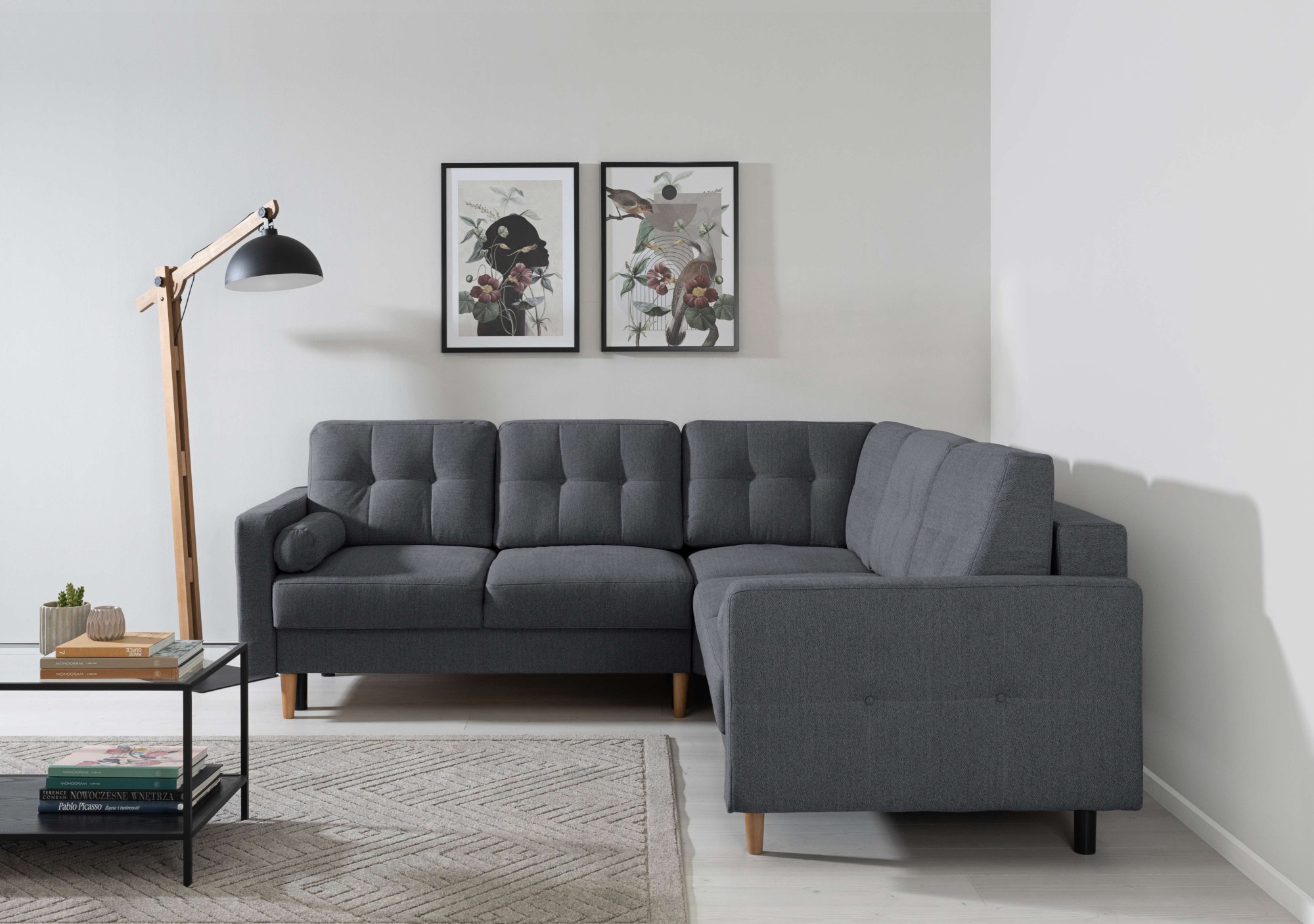 Home affaire Ecksofa »AMREI« L-Form gleichschenklig...