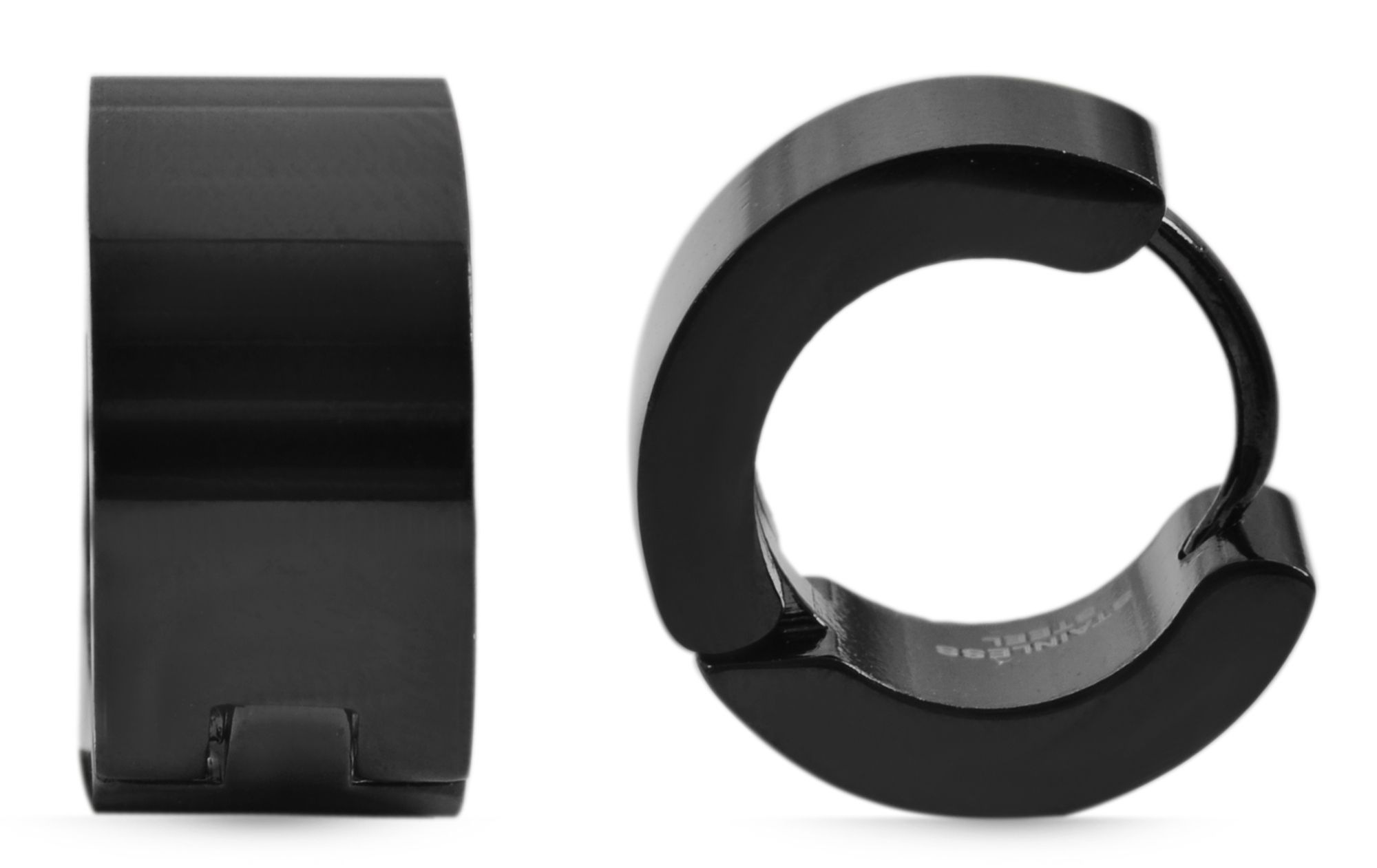 Adelia´s Klappcreolen »Unisex Ohrringe – Klappcreole aus Edelstahl« Ideal als Geschenk zum Muttertag