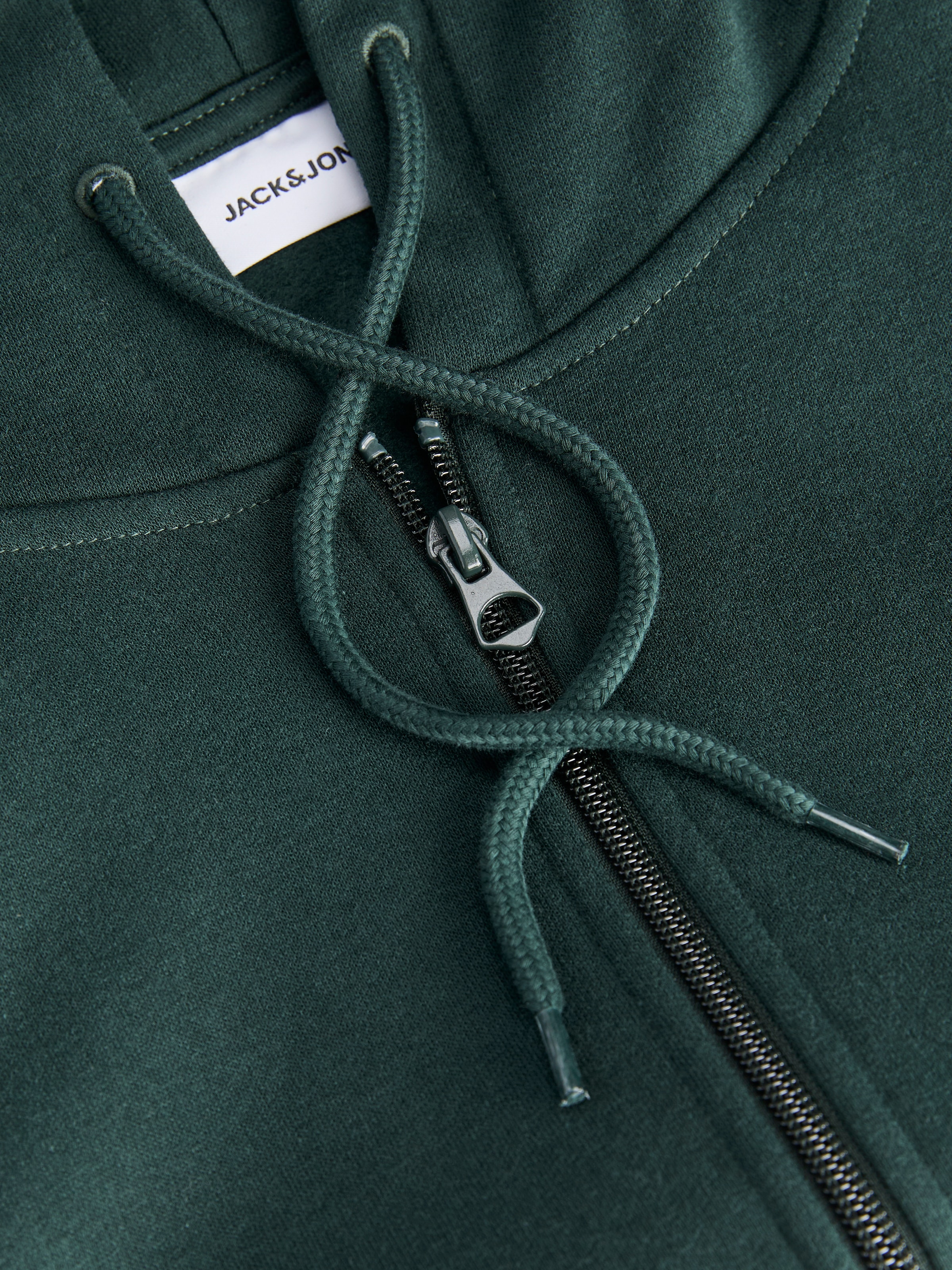 Jack & Jones PlusSize Kapuzensweatjacke »JJAERO SWEAT ZIP HOOD PLS« Baumwollmischung, regular fit