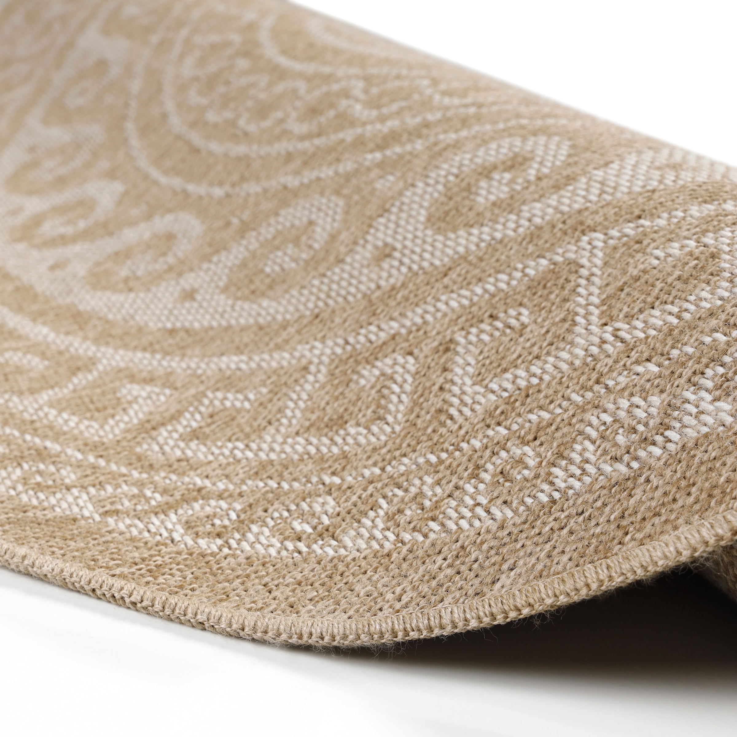 Ayyildiz Teppiche Outdoorteppich »COMILLA 0887«, rund, 5 mm Höhe, Pflegeleicht / Strapazierfähig / In- und Outdoor geeignet