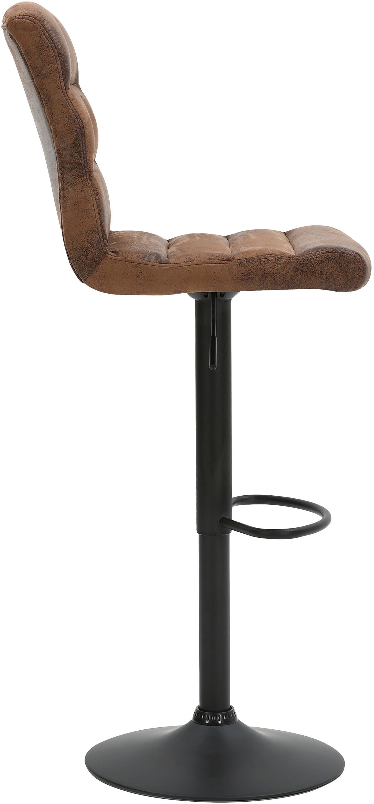 byLIVING Barhocker »PHIL« Bis 110 kg, Drehbar, Gestell Teller, Höhenverstellbar, 360° drehbar