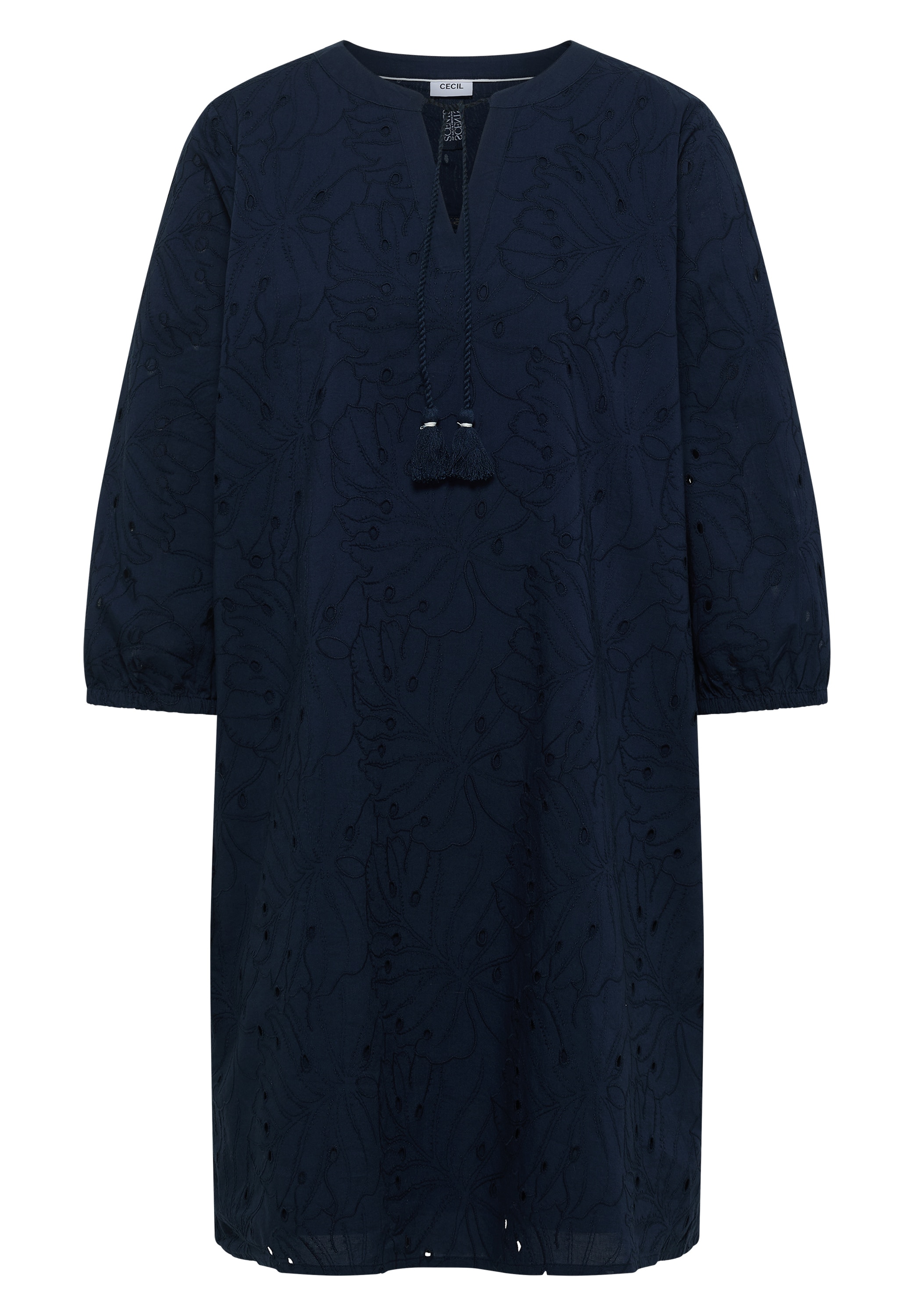 Cecil Sommerkleid Eingrifftaschen aus 100% Baumwolle