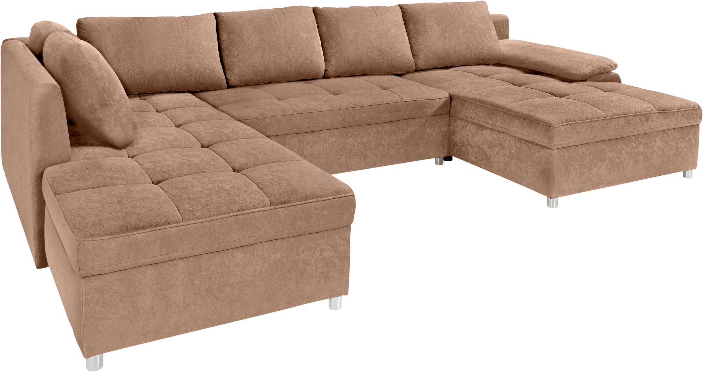 Thumbnail - Home affaire Wohnlandschaft "Labene U-Form" wahlweise mit Bettfunktion und Bettkasten