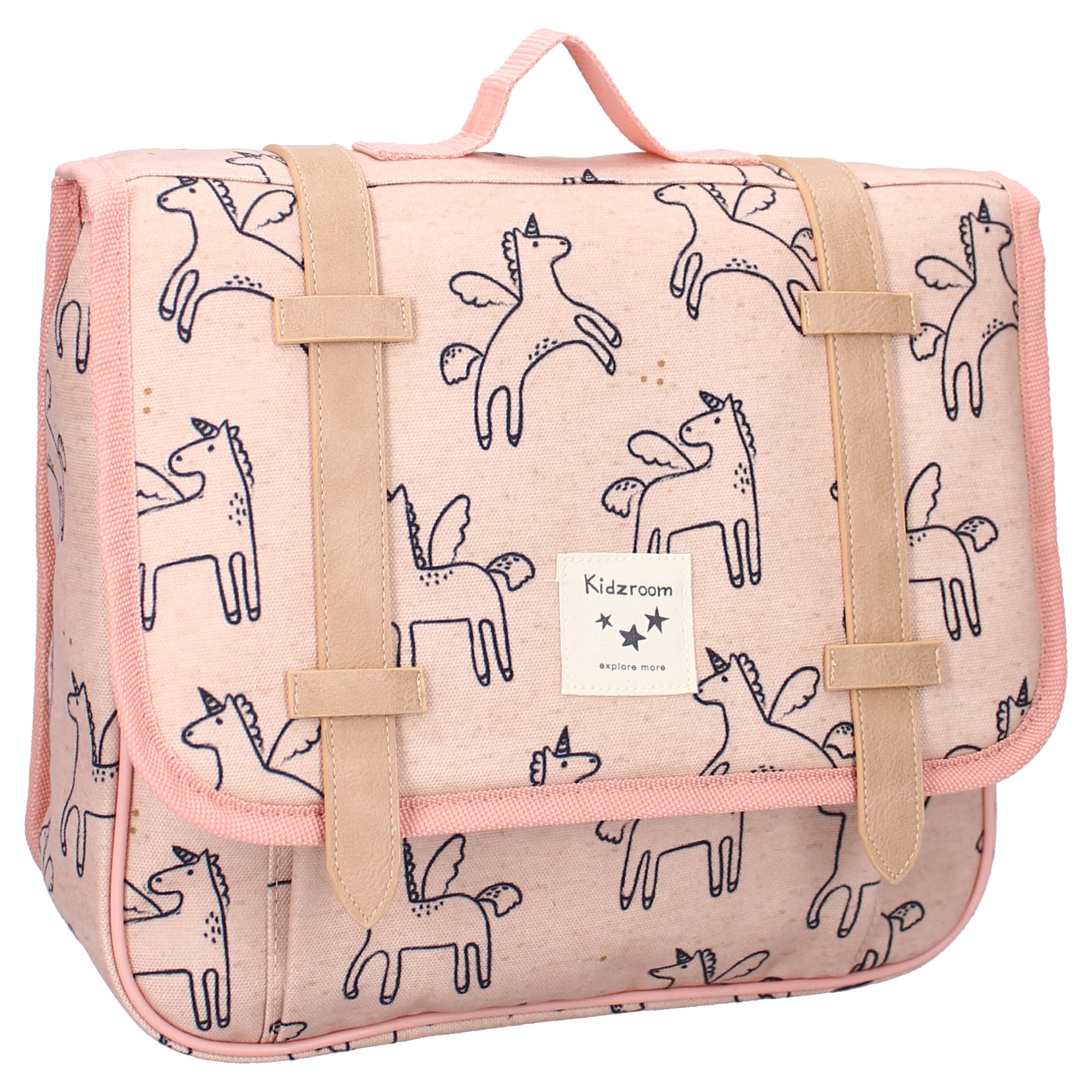 Vadobag Cityrucksack »Lisbon Beasties«, mit fliegenden Einhörnern als Allover-Print