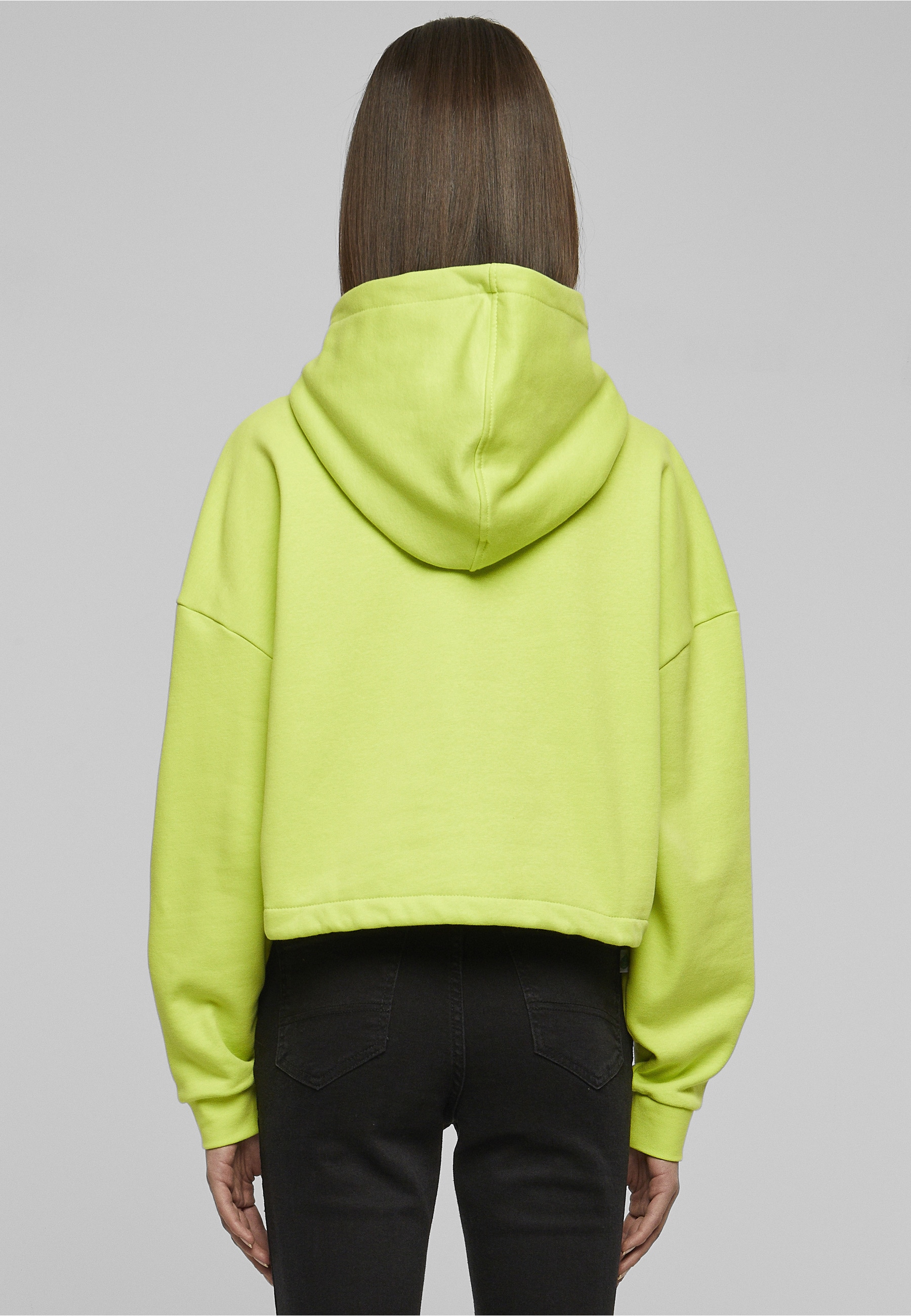 URBAN CLASSICS Kapuzenpullover »Urban Classics Damen Ladies Cropped Oversized Hoodie« 1