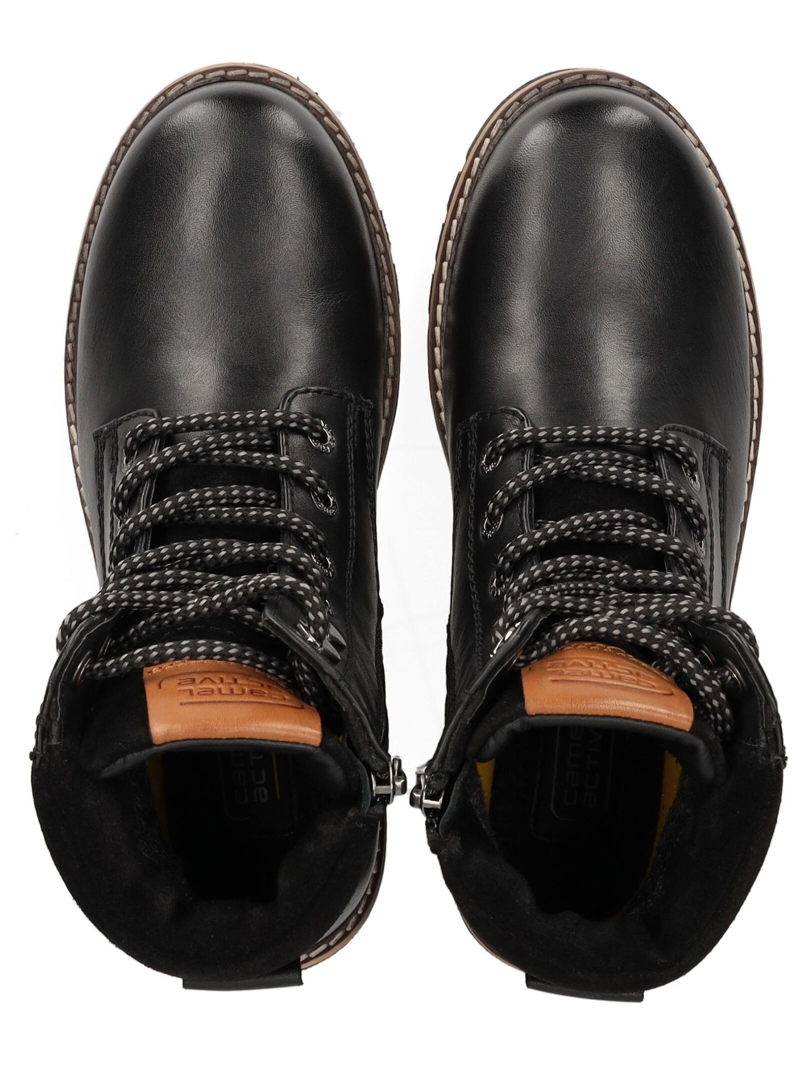 camel active Schnürstiefelette »camel active Stiefelette Leder/Textil«