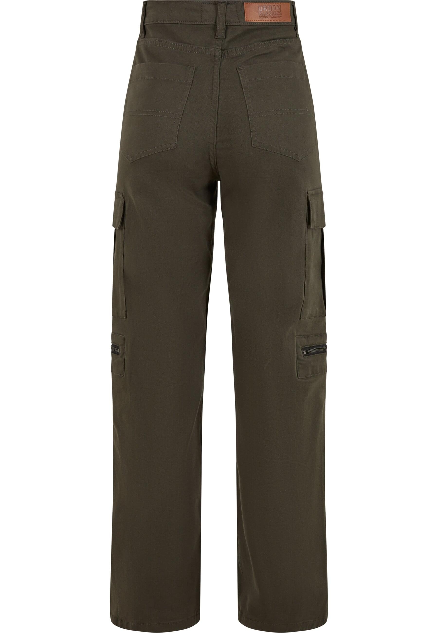 URBAN CLASSICS Stoffhose "Urban Classics Ladies Loose Utility Stretch Twill günstig online kaufen