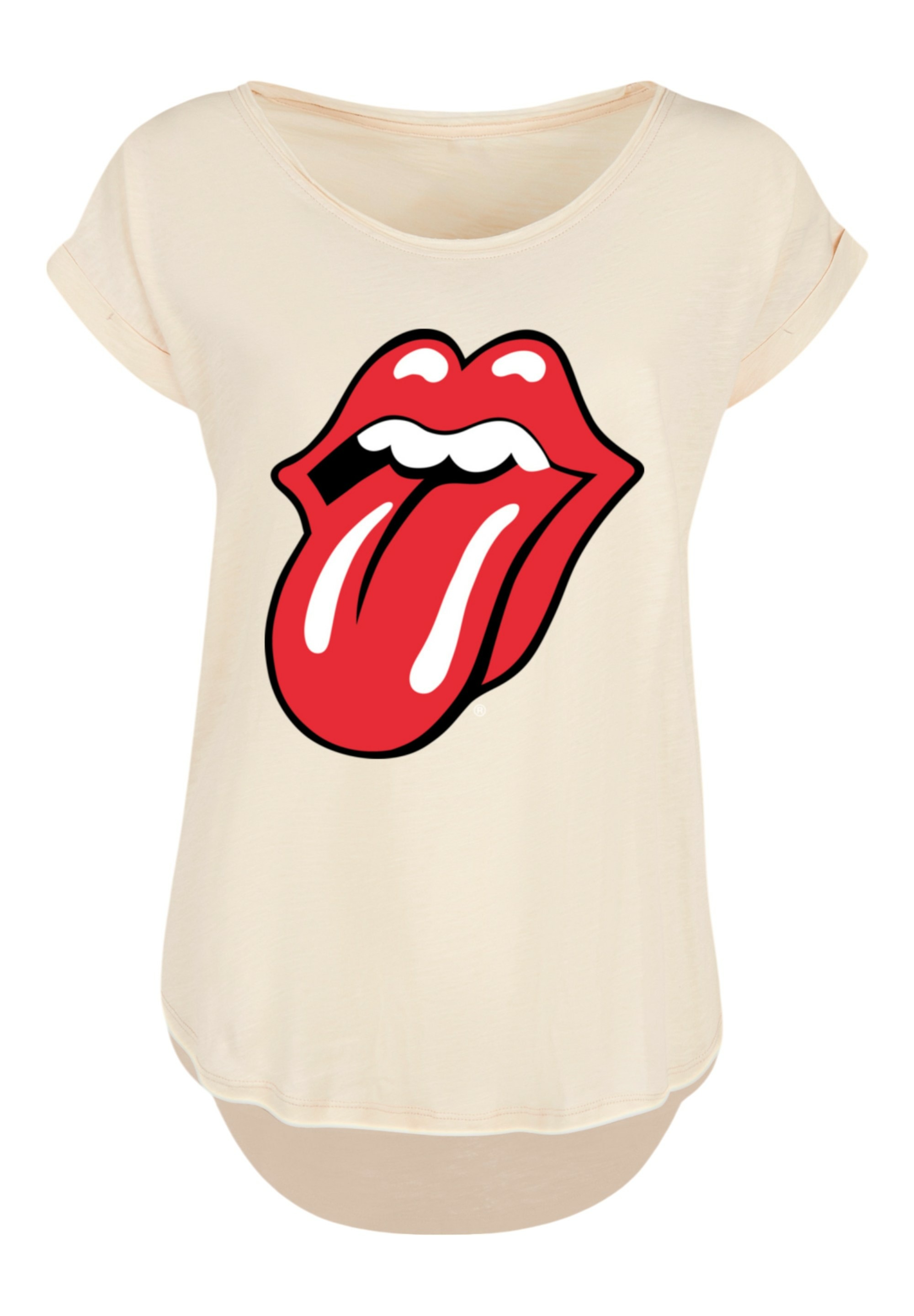 F4NT4STIC T-Shirt »The Rolling Stones Zunge«, Premium Qualität