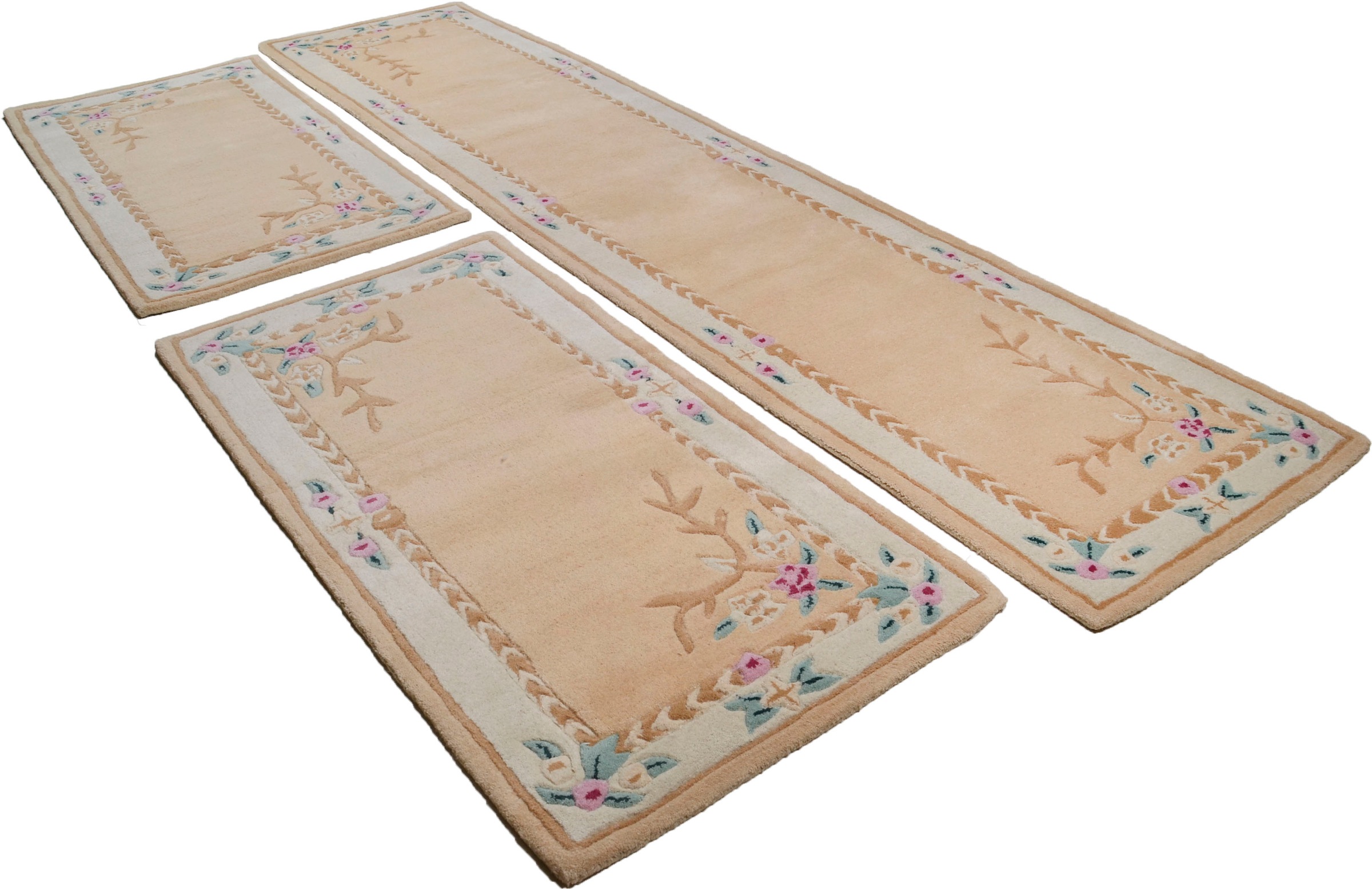 THEKO Bettumrandung "Lifou" Höhe 14 mm 3 Stk. tlg. Läufer-Set, Kurzflor, re günstig online kaufen