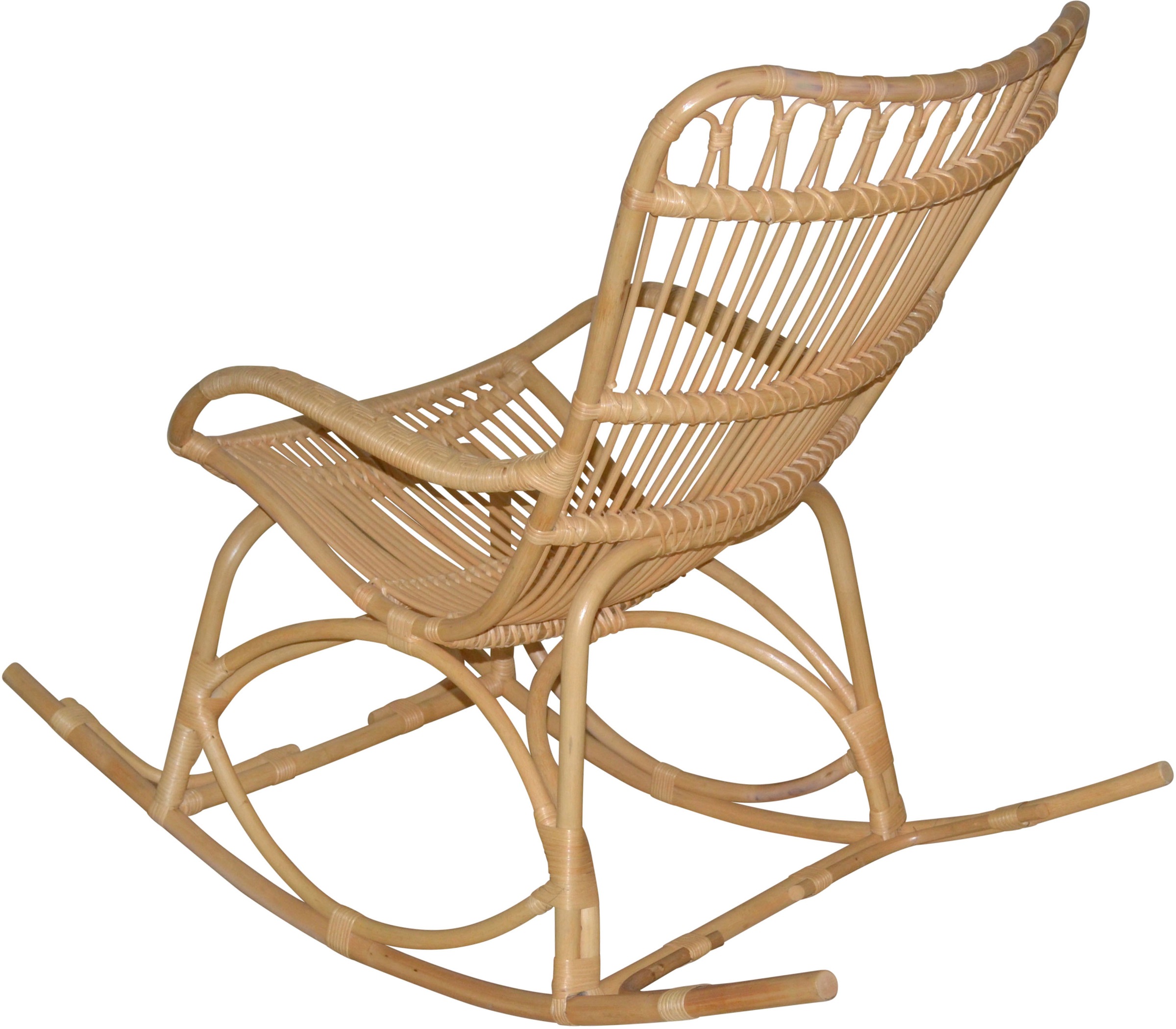 HOFMANN LIVING AND MORE Schaukelsessel 1 Stk. tlg. Handgeflochten günstig online kaufen