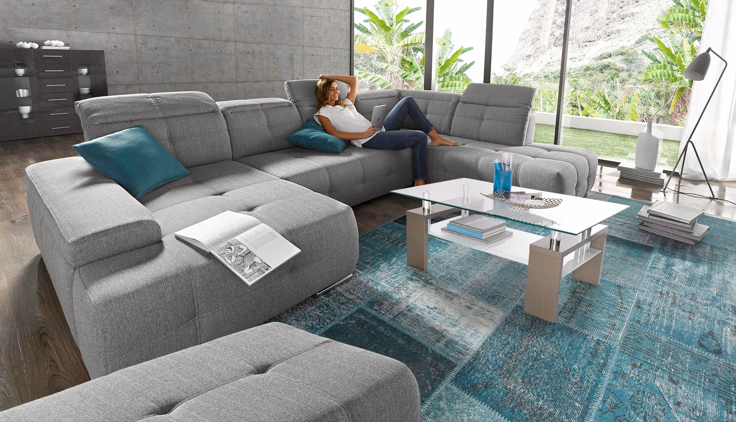  Sit&more sofa »Mistral U-Form« patogi ...