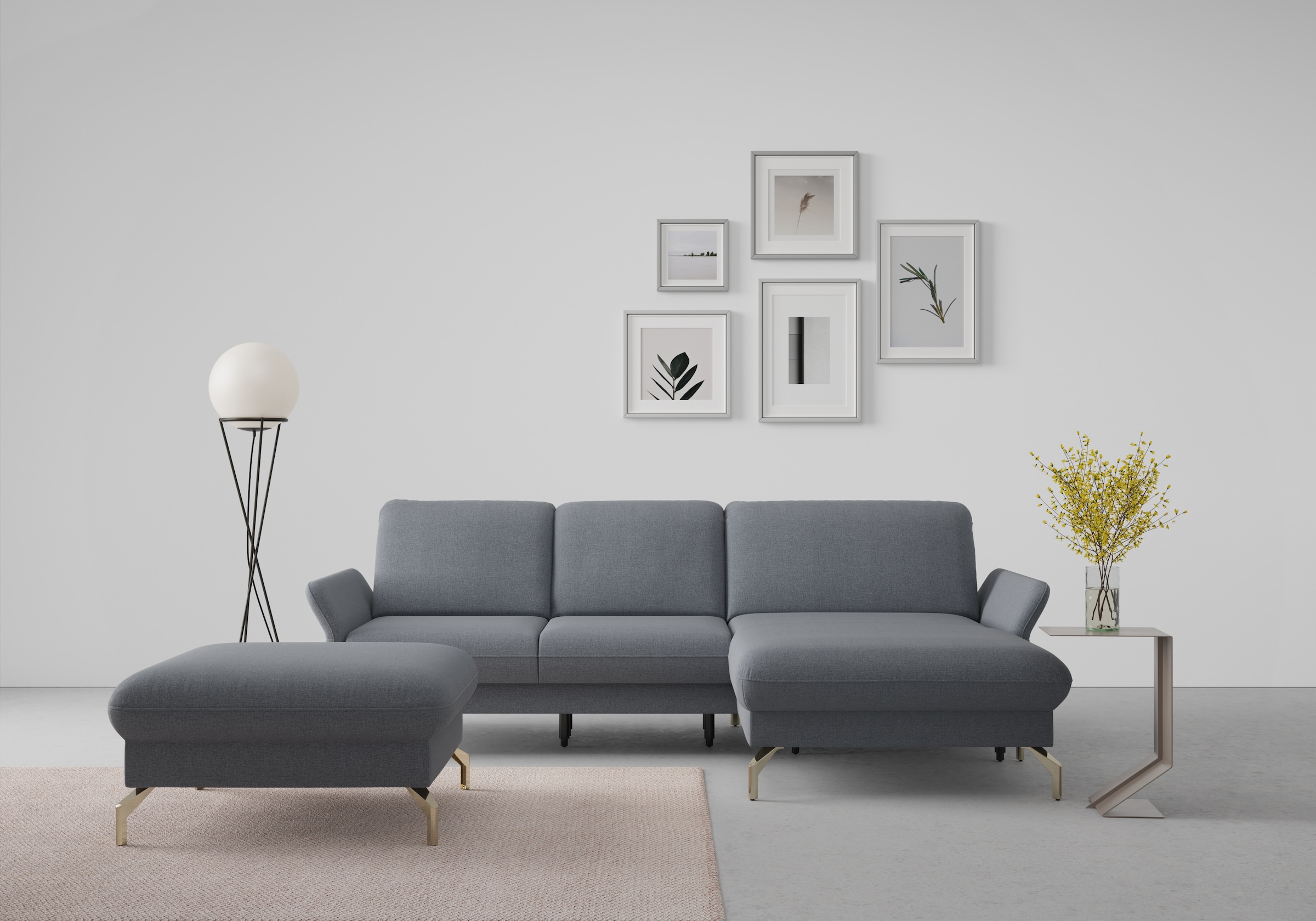 sit&more Ecksofa "Fashion L-Form" wahlweise mit Kopfteilverstellung, Vorzie günstig online kaufen