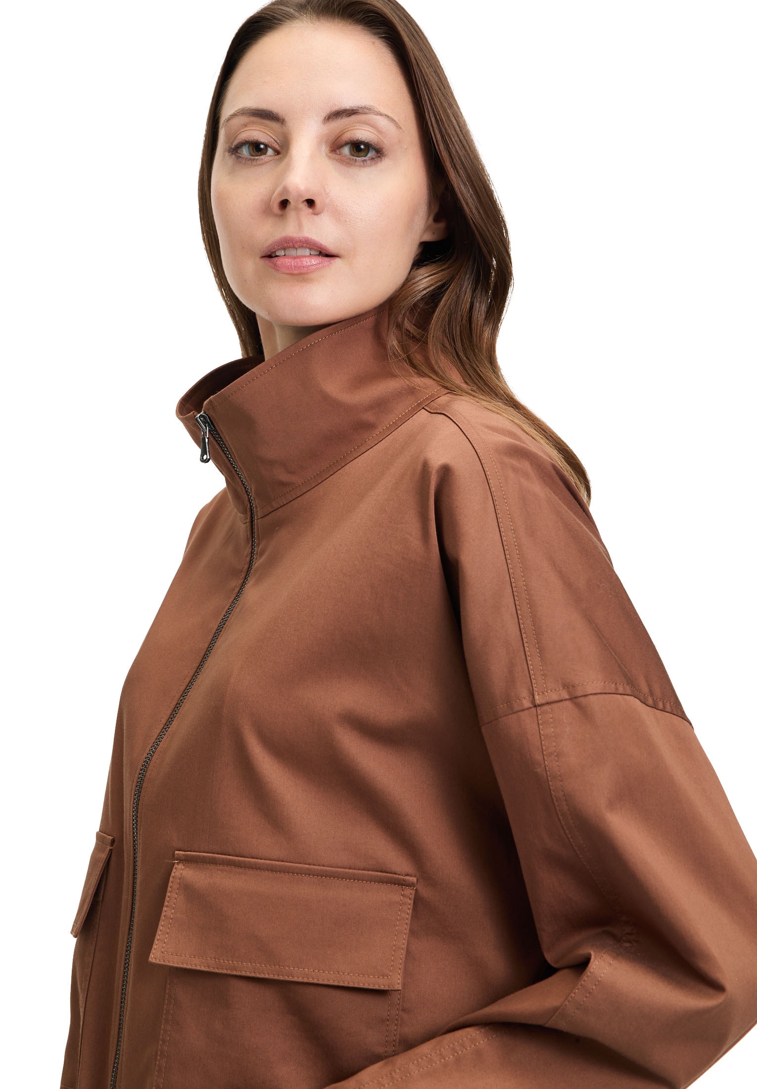 Betty&Co Canvasjacke »Betty & Co Casual-Jacke mit Taschen«