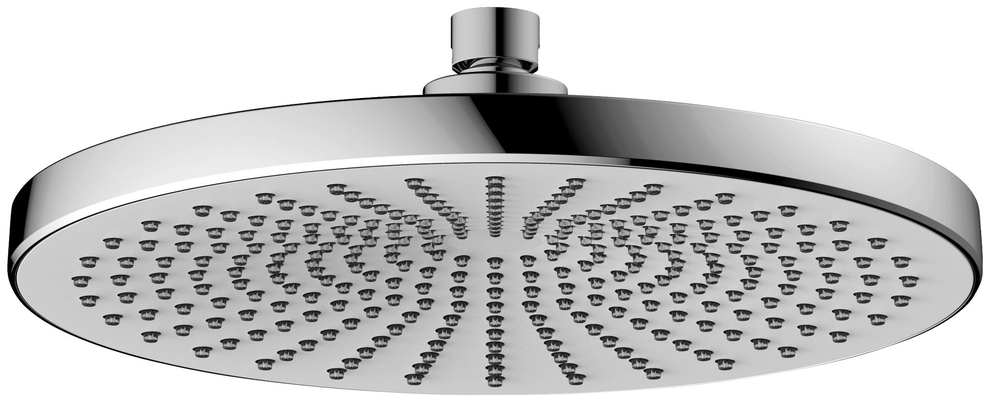 Regenduschkopf »Ultimate Shower«, (1 tlg.), Chrom/Weiß, Ø 25 cm