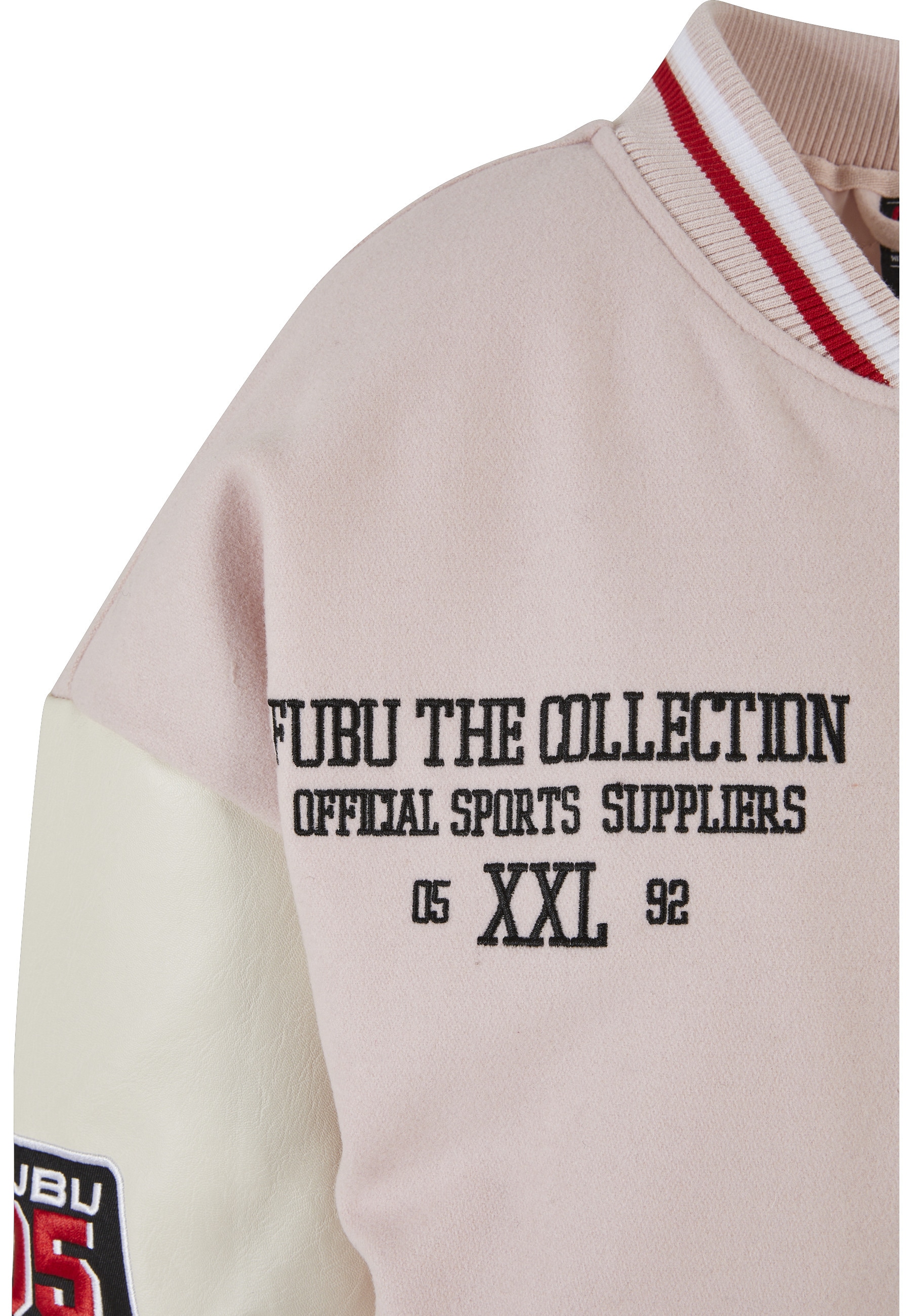 Fubu Anorak »Fubu Damen FW231-017-2 FUBU College Varsity Jacket« 1 Stk. tlg. ohne Kapuze