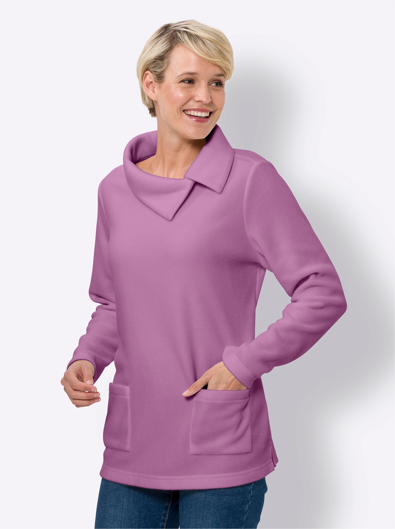 Classic Basics Fleeceshirt "Fleece-Shirt" 1 Stk. tlg. günstig online kaufen