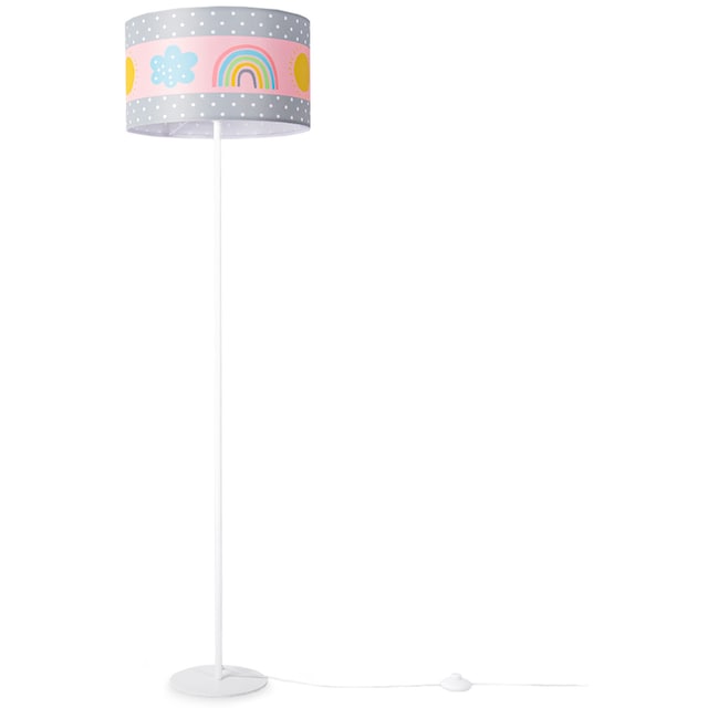 Paco Home Stehlampe »Cosmo 962«, 1 flammig-flammig, Lampe Kinderzimmer  Kinderlampe Babyzimmer E27 Regenbogen Sonne Wolken | BAUR