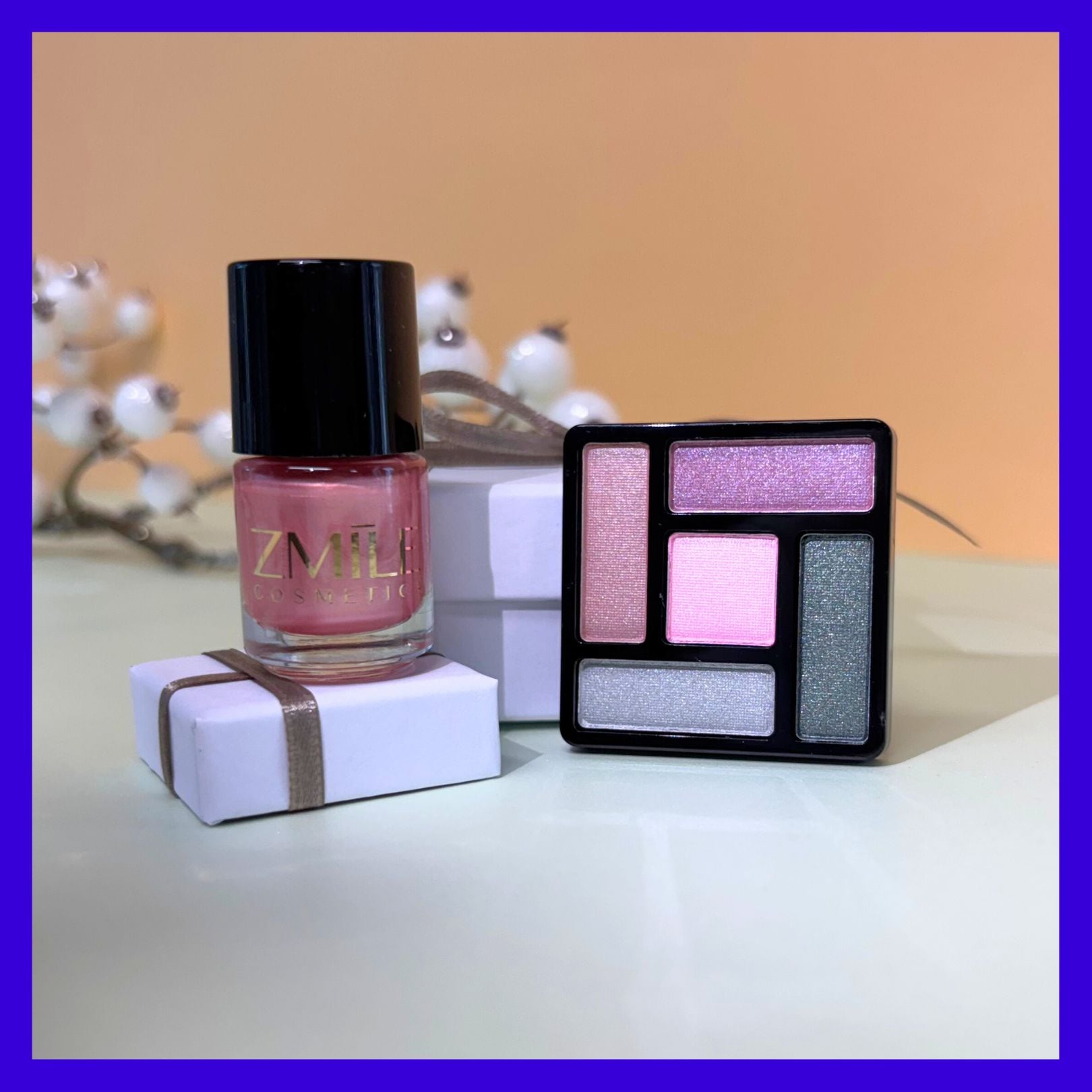 ZMILE COSMETICS Kosmetik-Adventskalender »ZMILE COSMETICS Adventskalender Square Jingle and Glow vegane Kosmetik« ab 12 Jahren vegan