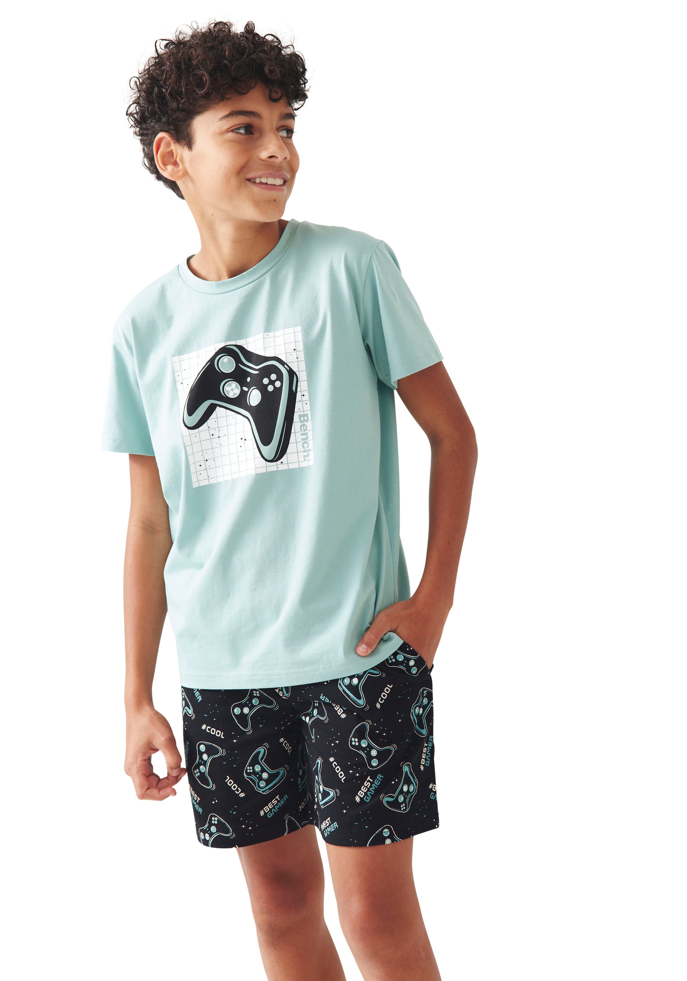 Bench. Shorty, (2 tlg.), mit bedruckter Hose kaufen