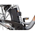 Prophete E-Bike »Geniesser pro inkl. Ersatzakku & Seitentasche«, 7 Gang, Shimano, Nexus, Mittelmotor 250 W, (Set, mit Ersatzakku-mit Seitentasche)