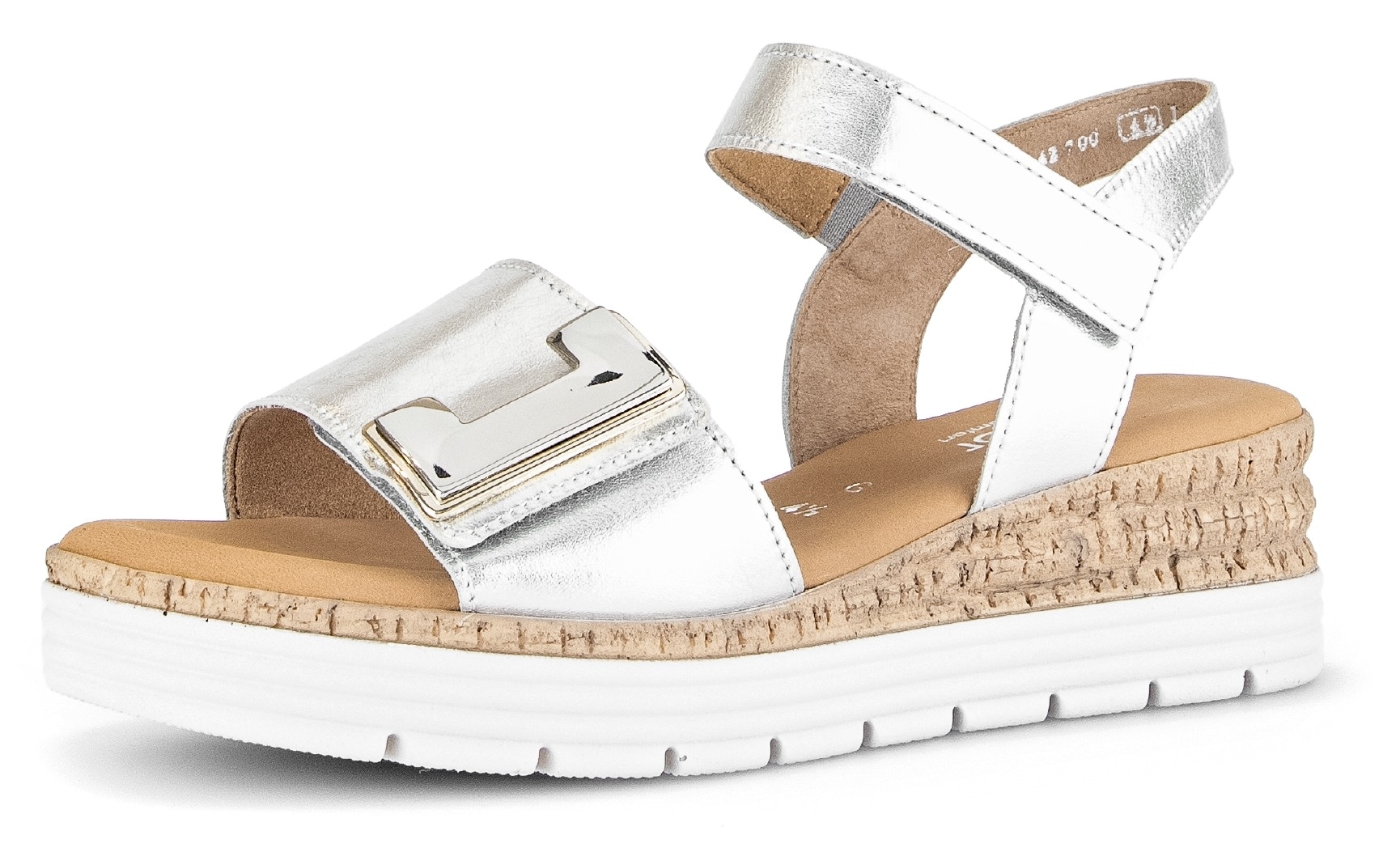 Gabor Keilsandalette "GENUA", Keilabsatz, Sommerschuh, Sandale mit Klettver günstig online kaufen